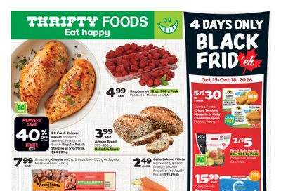 Thrifty Foods Flyer October 15 to 21