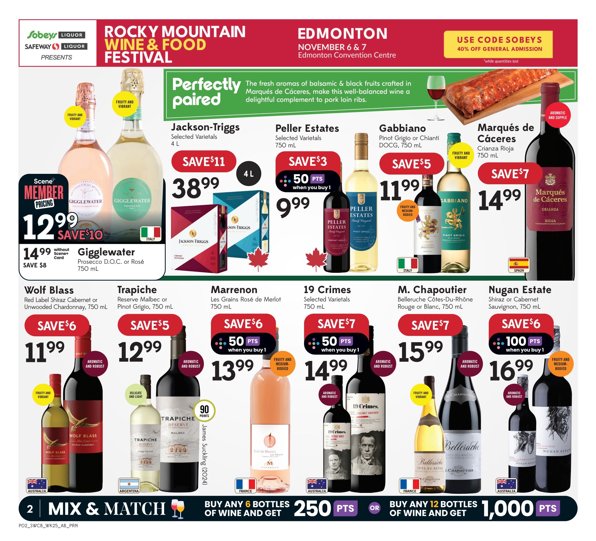 Sobeys/Safeway (AB) SWCB Flyer October 15 to 21