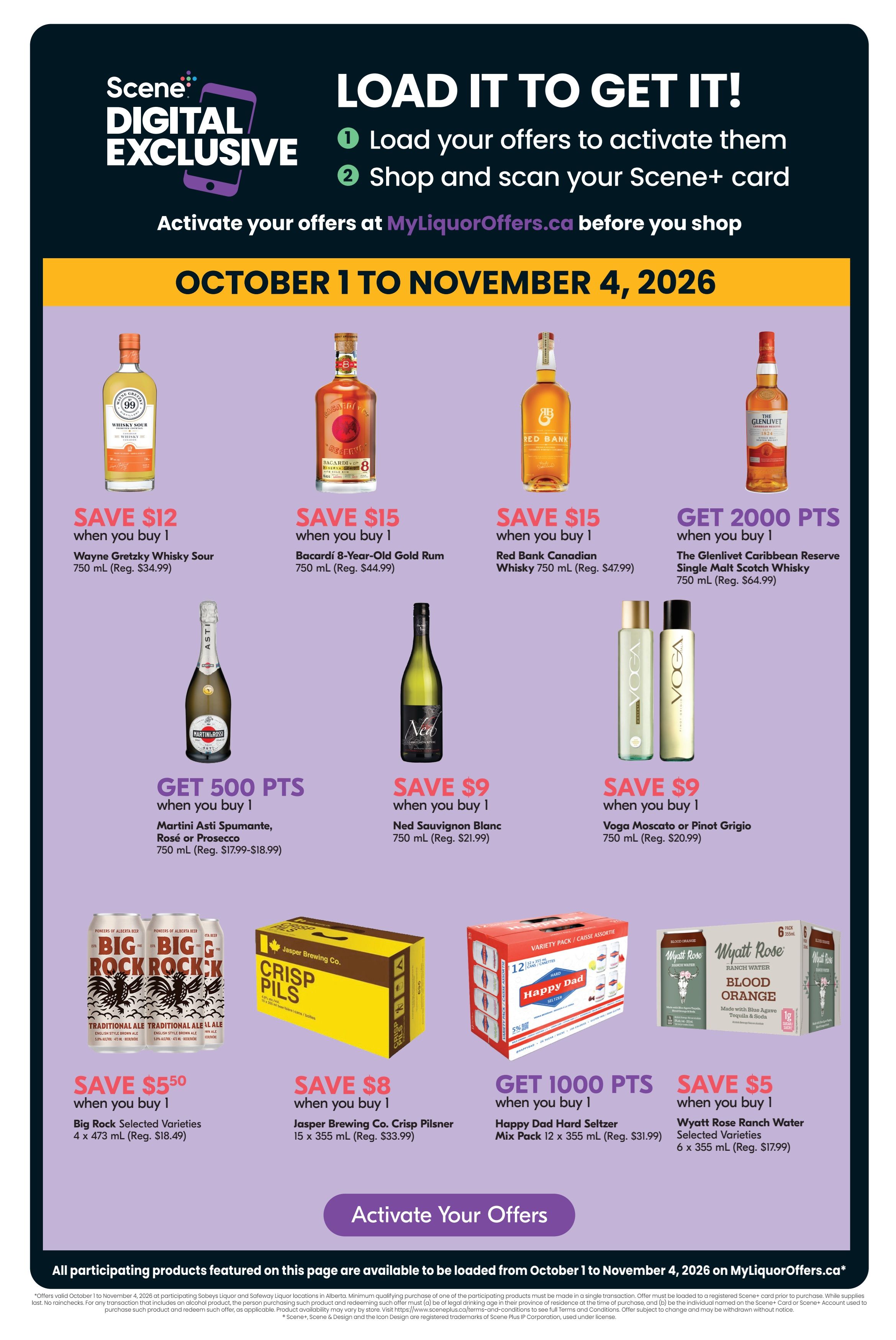 Sobeys/Safeway (AB) SWCB Flyer October 15 to 21