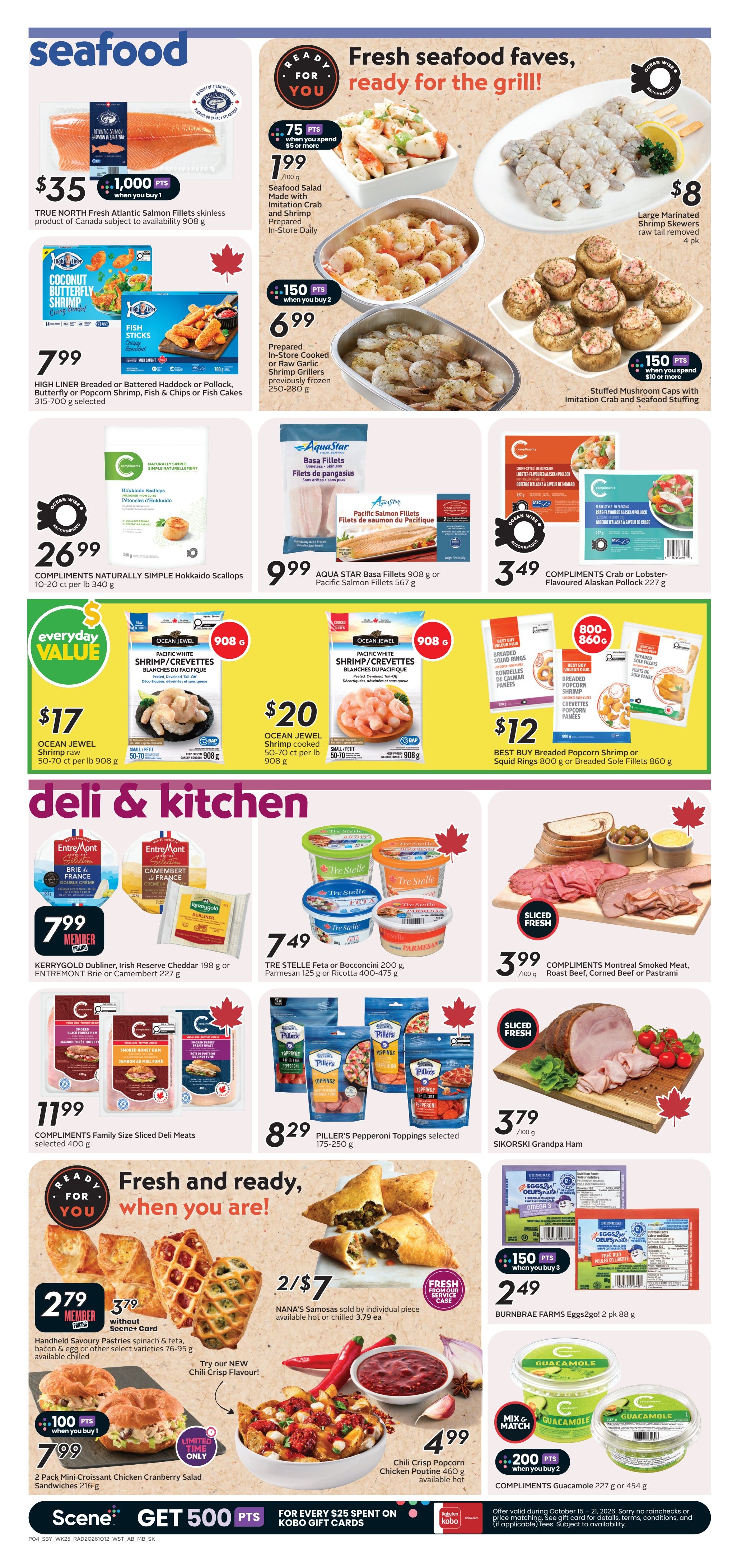 Sobeys/Safeway (MB) Flyer October 15 to 21