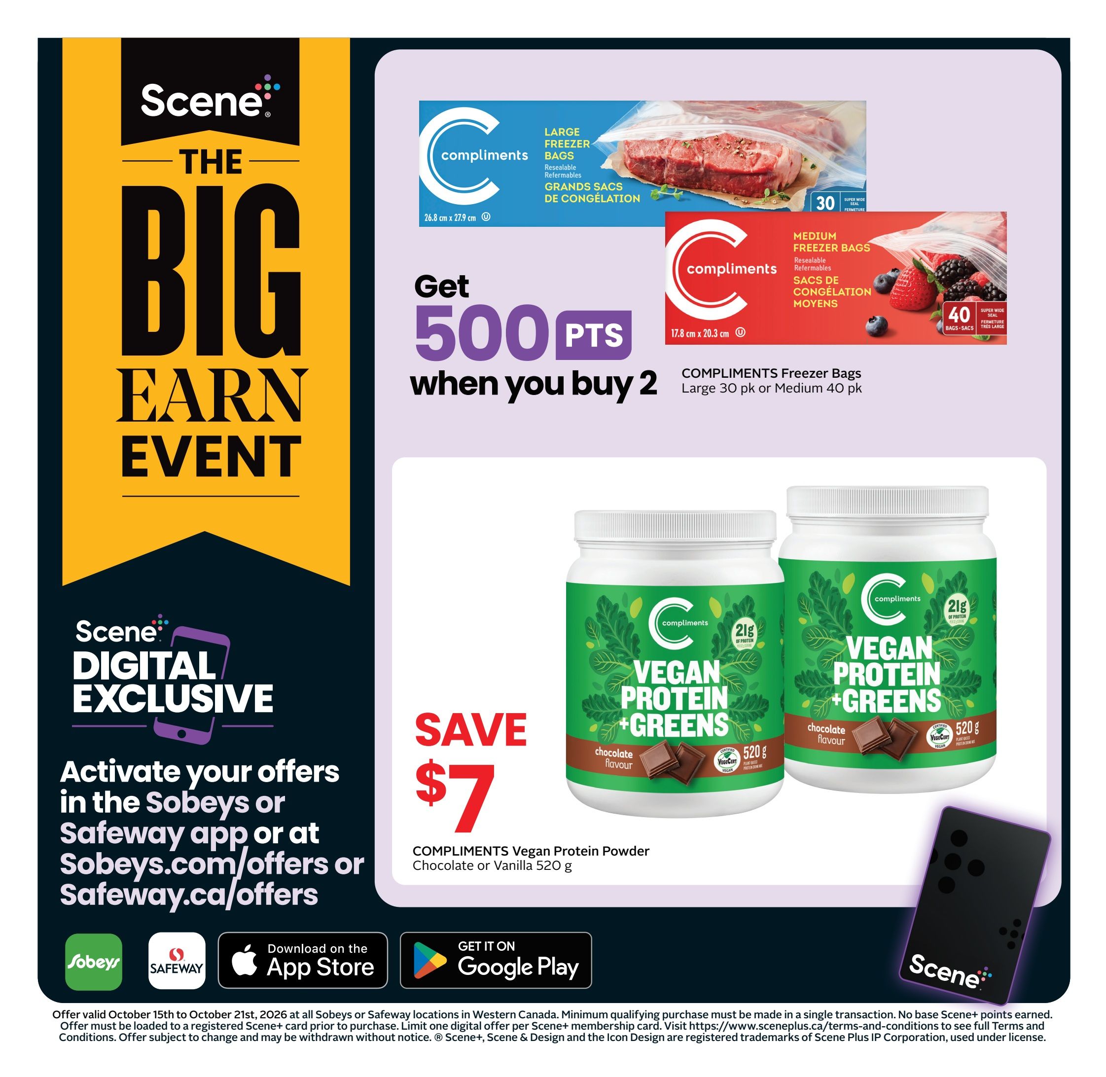 Sobeys/Safeway (AB) Flyer October 15 to 21