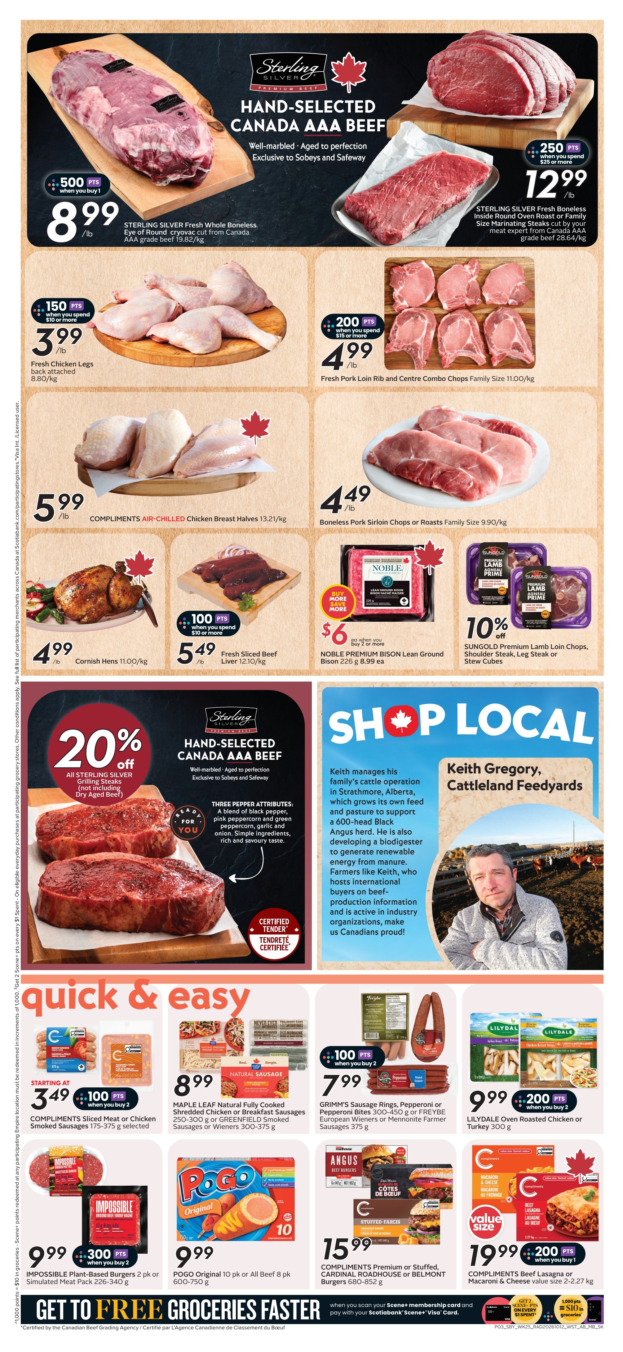 Sobeys/Safeway (AB) Flyer October 15 to 21