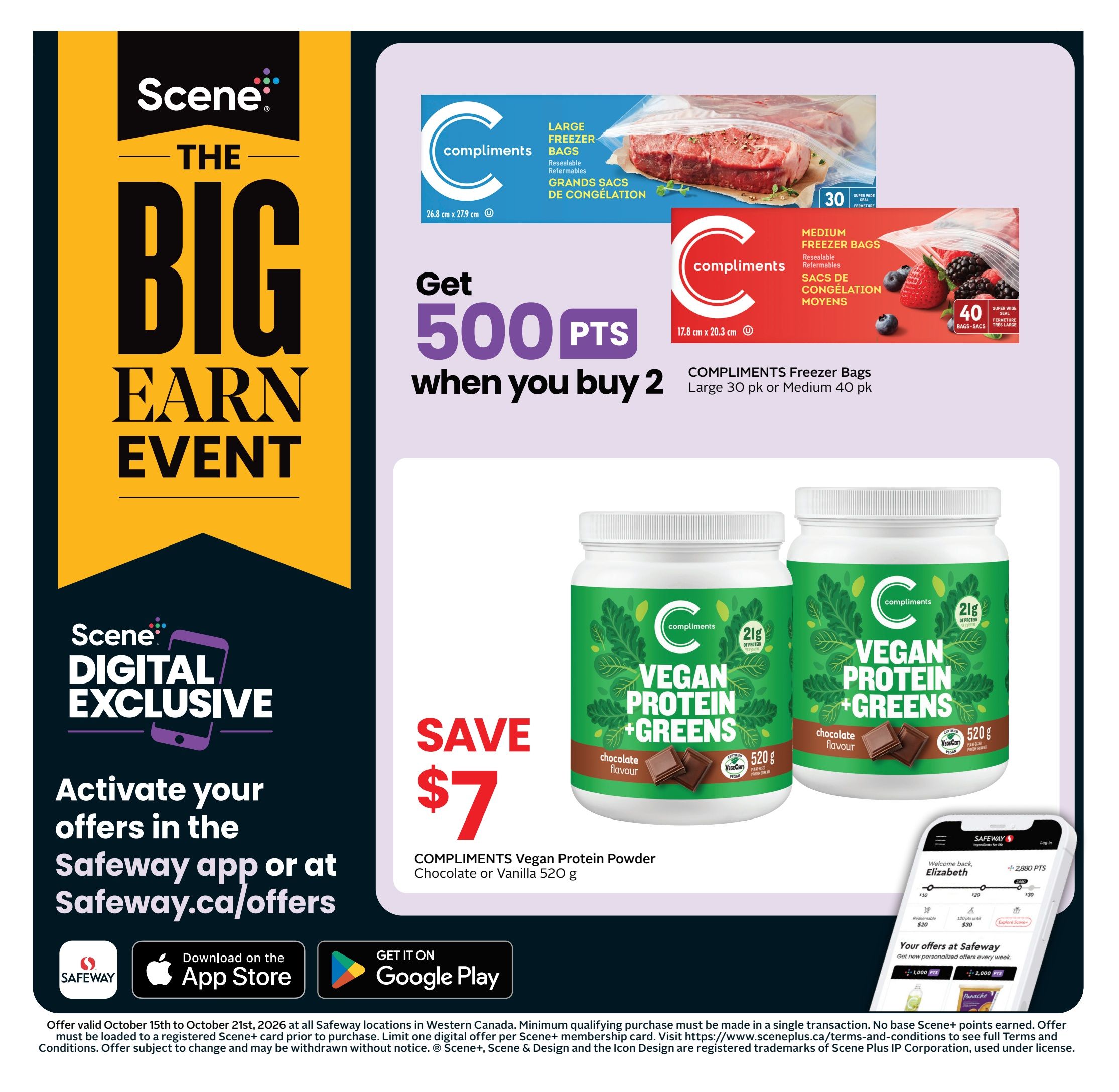 Safeway (BC) Flyer October 15 to 21