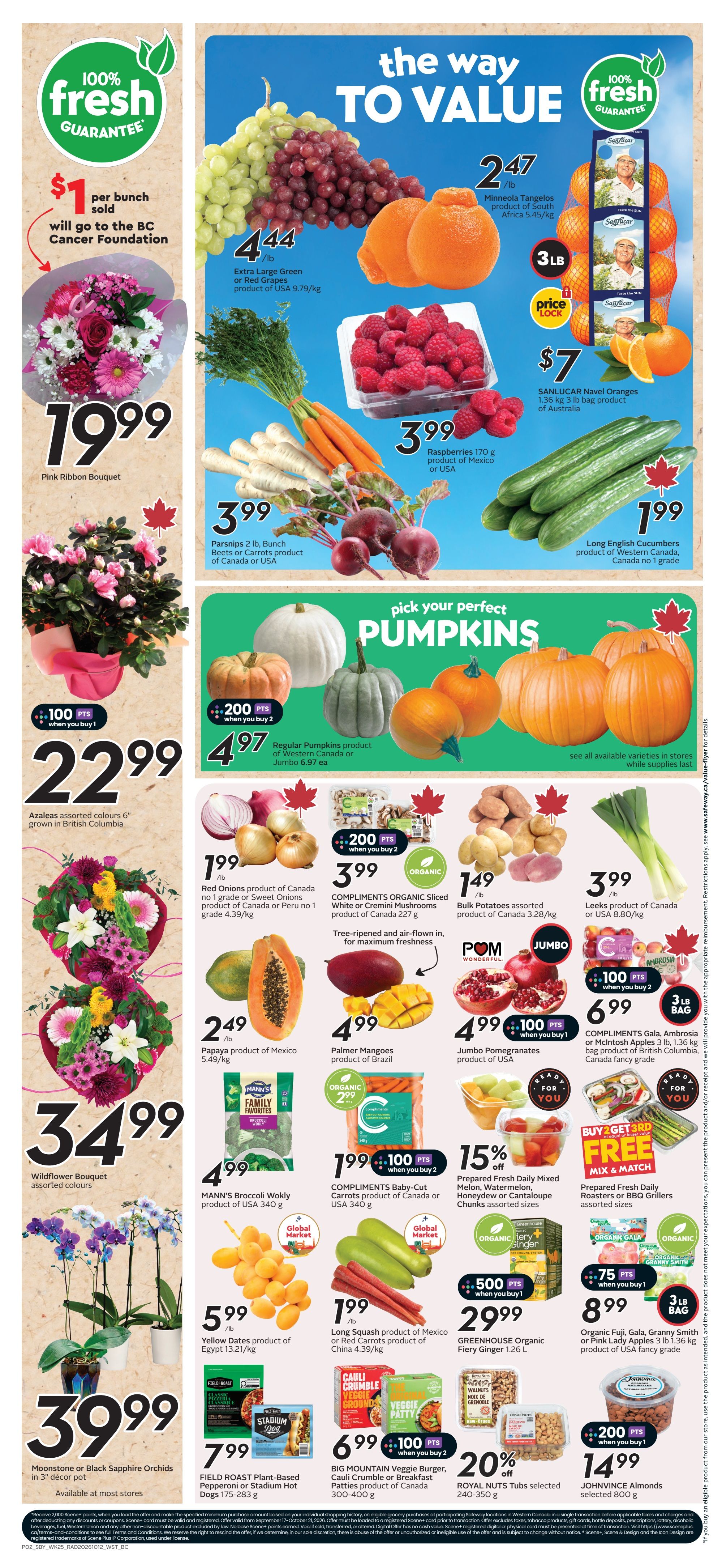 Safeway (BC) Flyer October 15 to 21