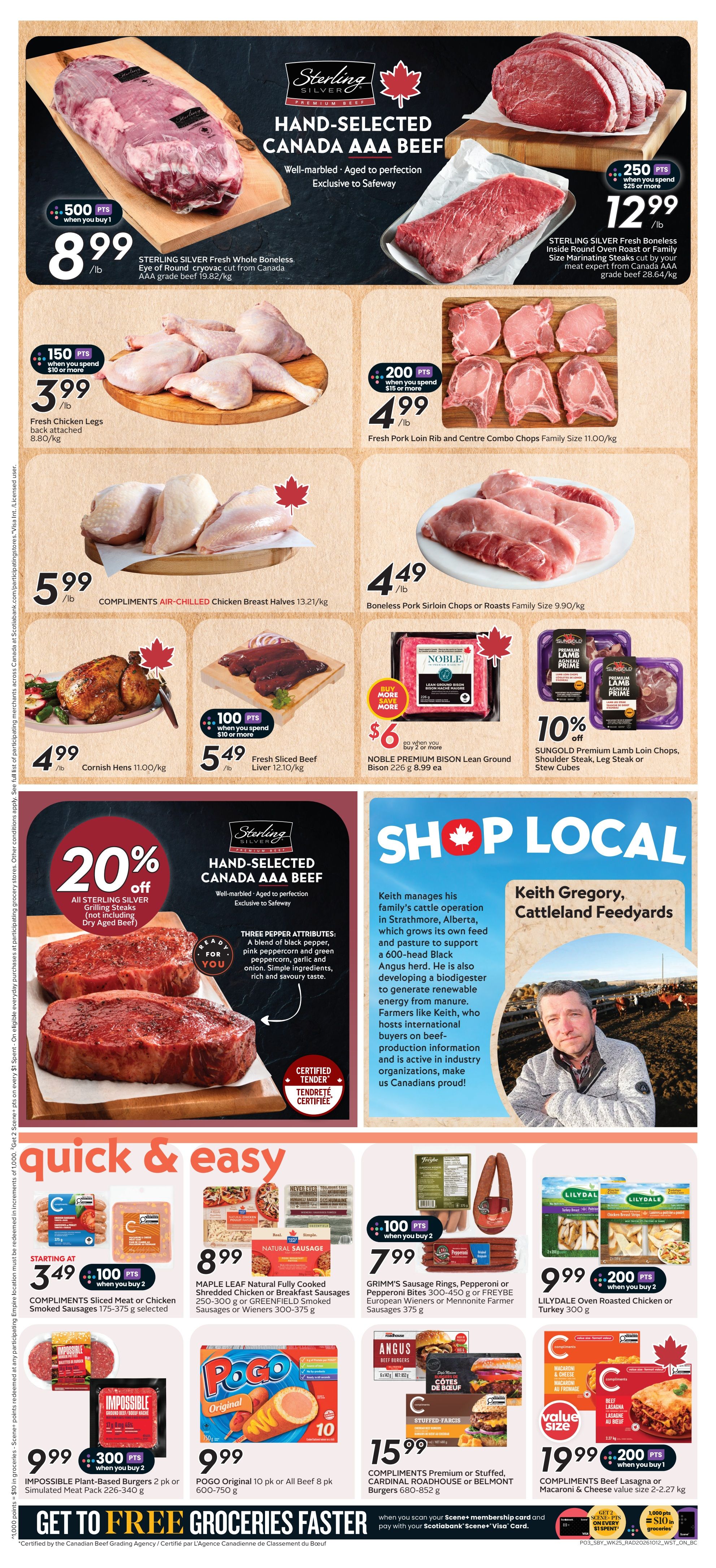 Safeway (BC) Flyer October 15 to 21