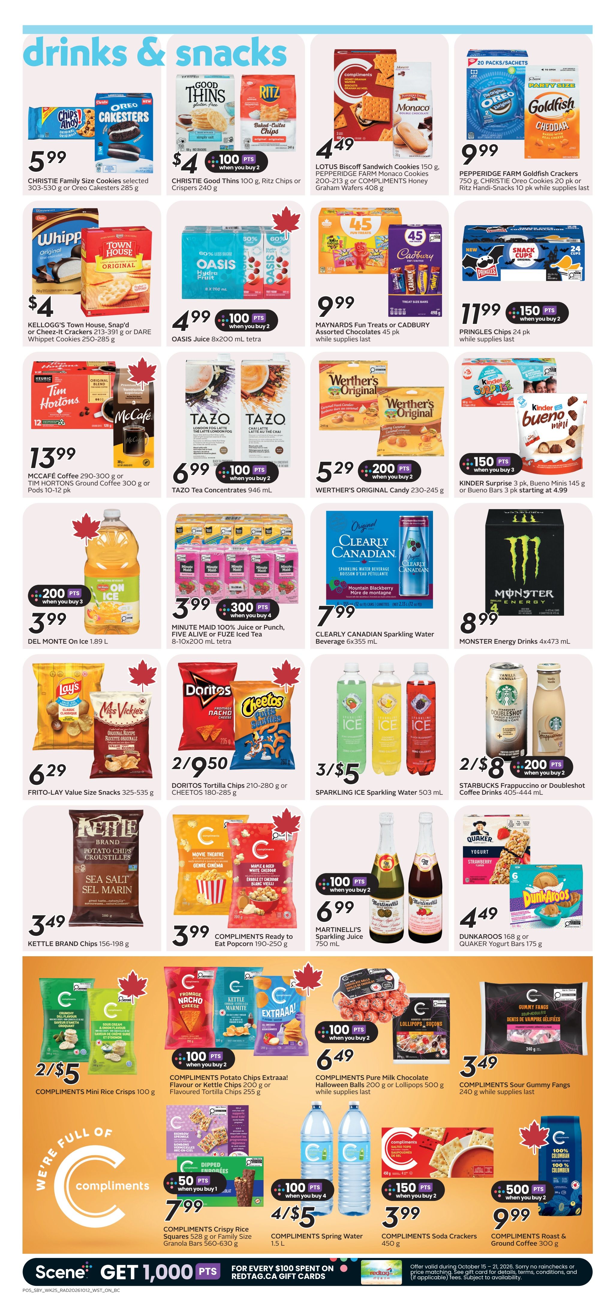 Safeway (BC) Flyer October 15 to 21