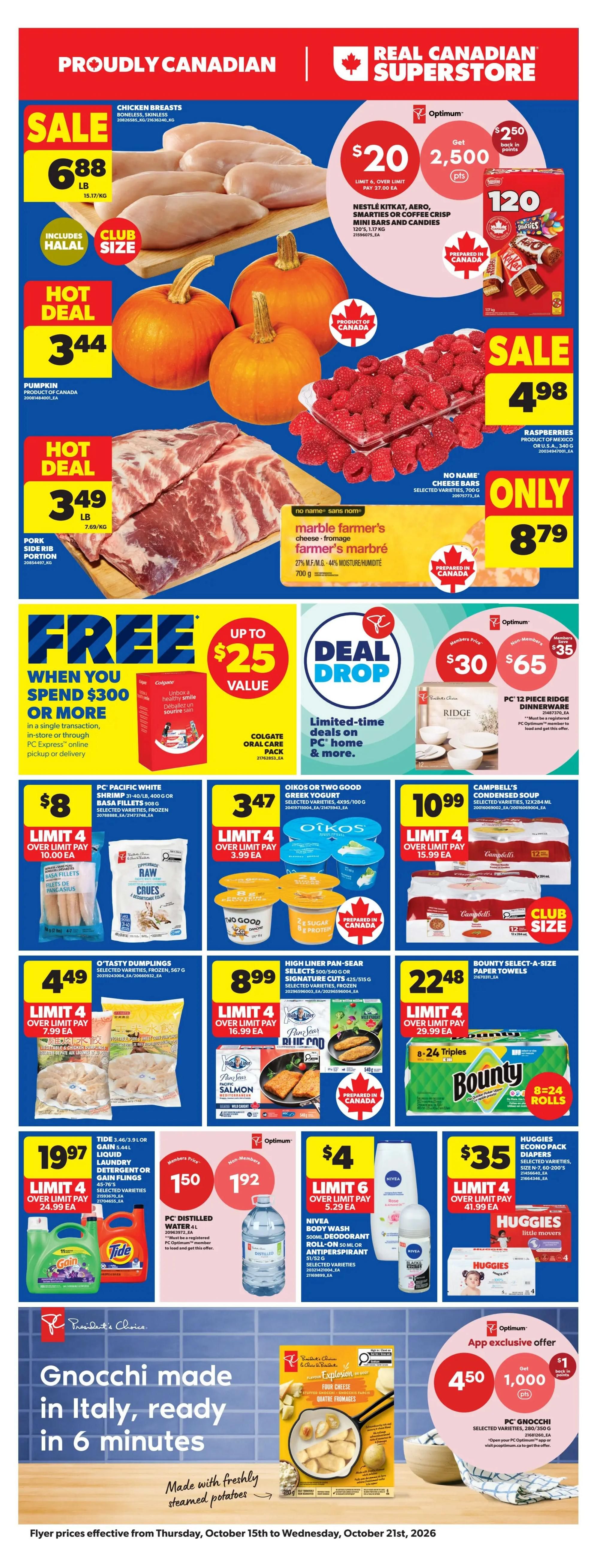 Real Canadian Superstore (West) Flyer October 15 to 21