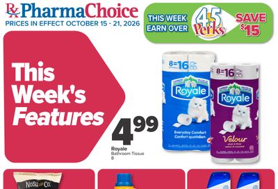 PharmaChoice (BC, AB, SK & MB) Flyer October 15 to 21