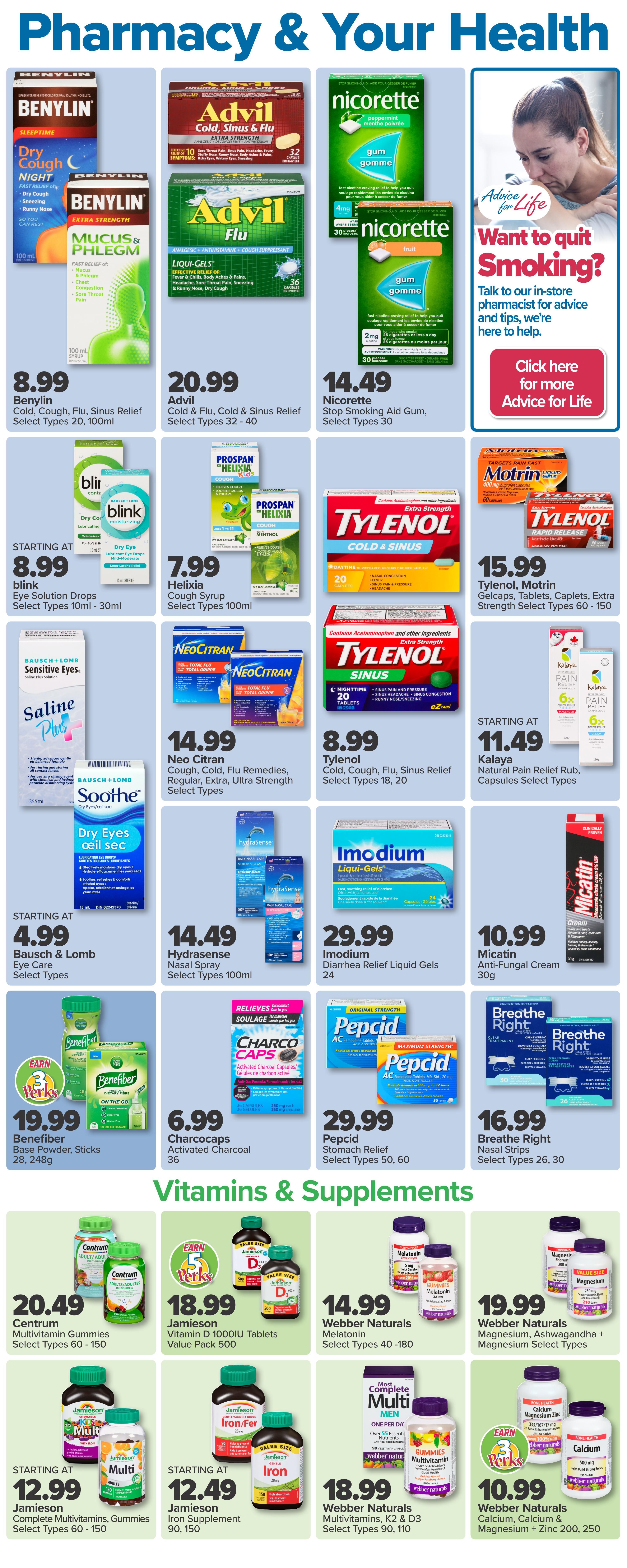 PharmaChoice (BC, AB, SK & MB) Flyer October 15 to 21