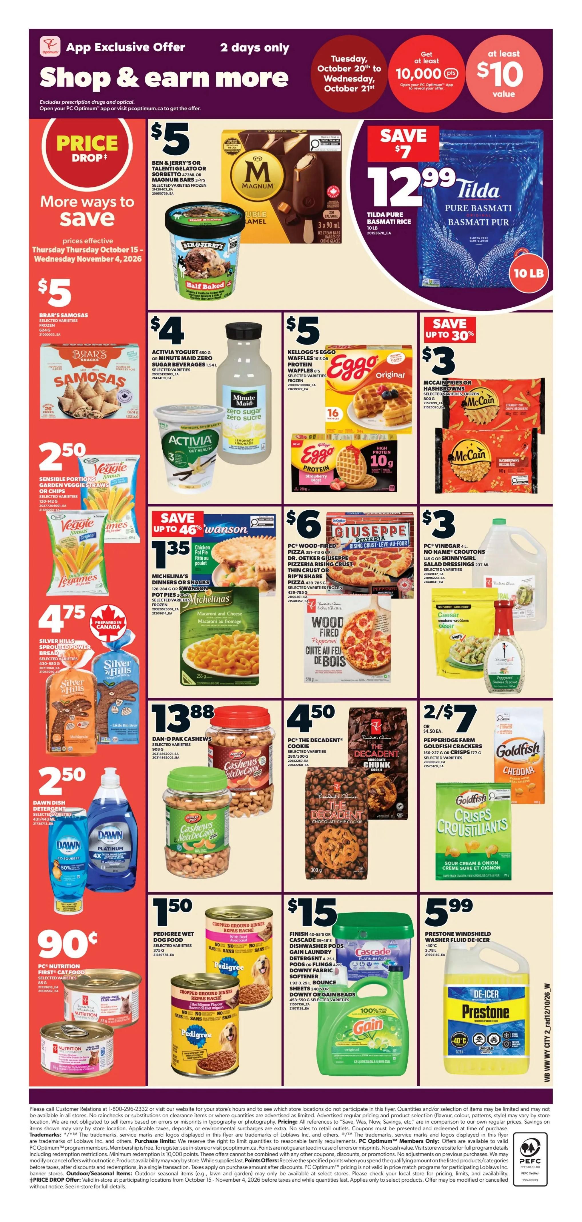 Loblaws City Market (West) Flyer October 15 to 21