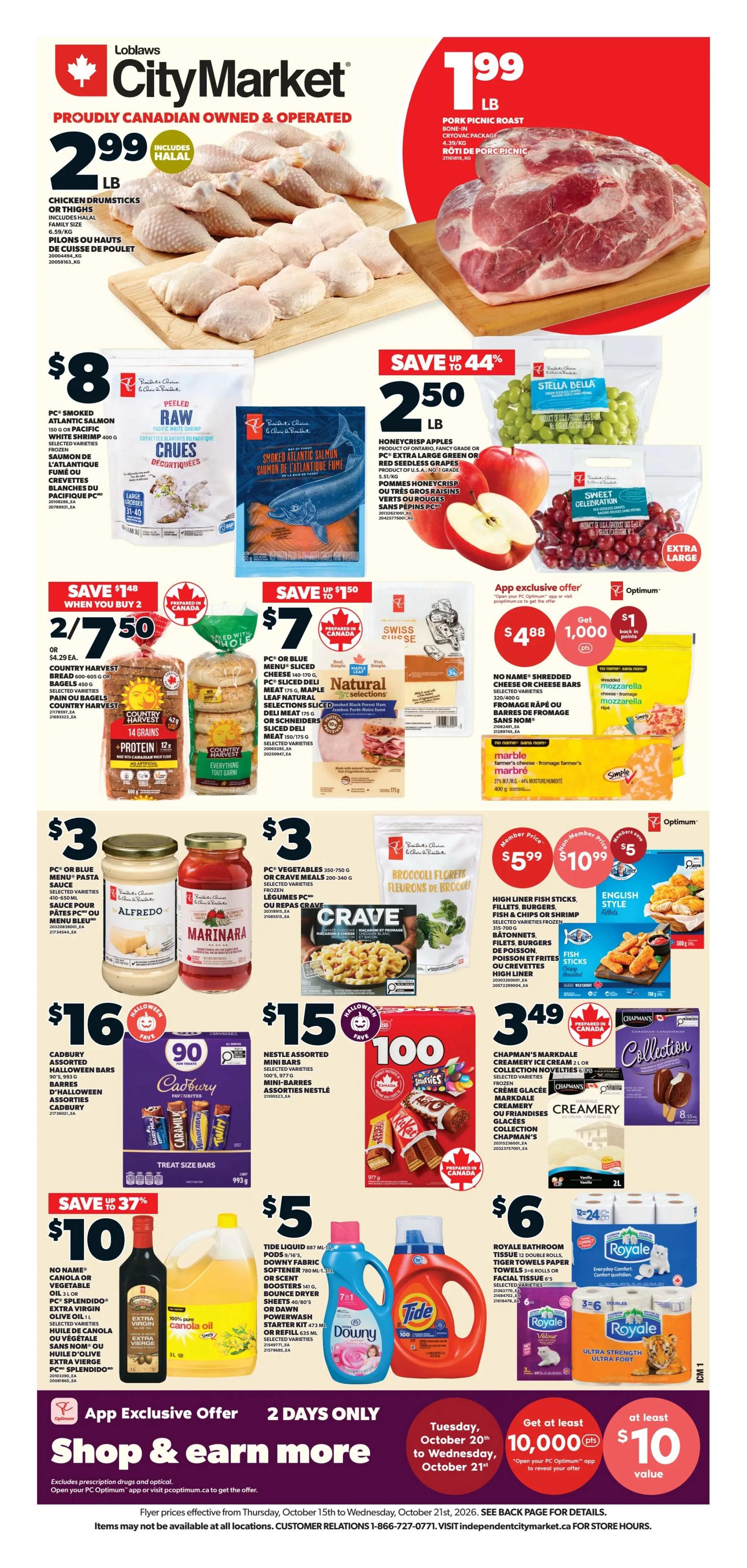 Loblaws City Market (ON) Flyer October 15 to 21