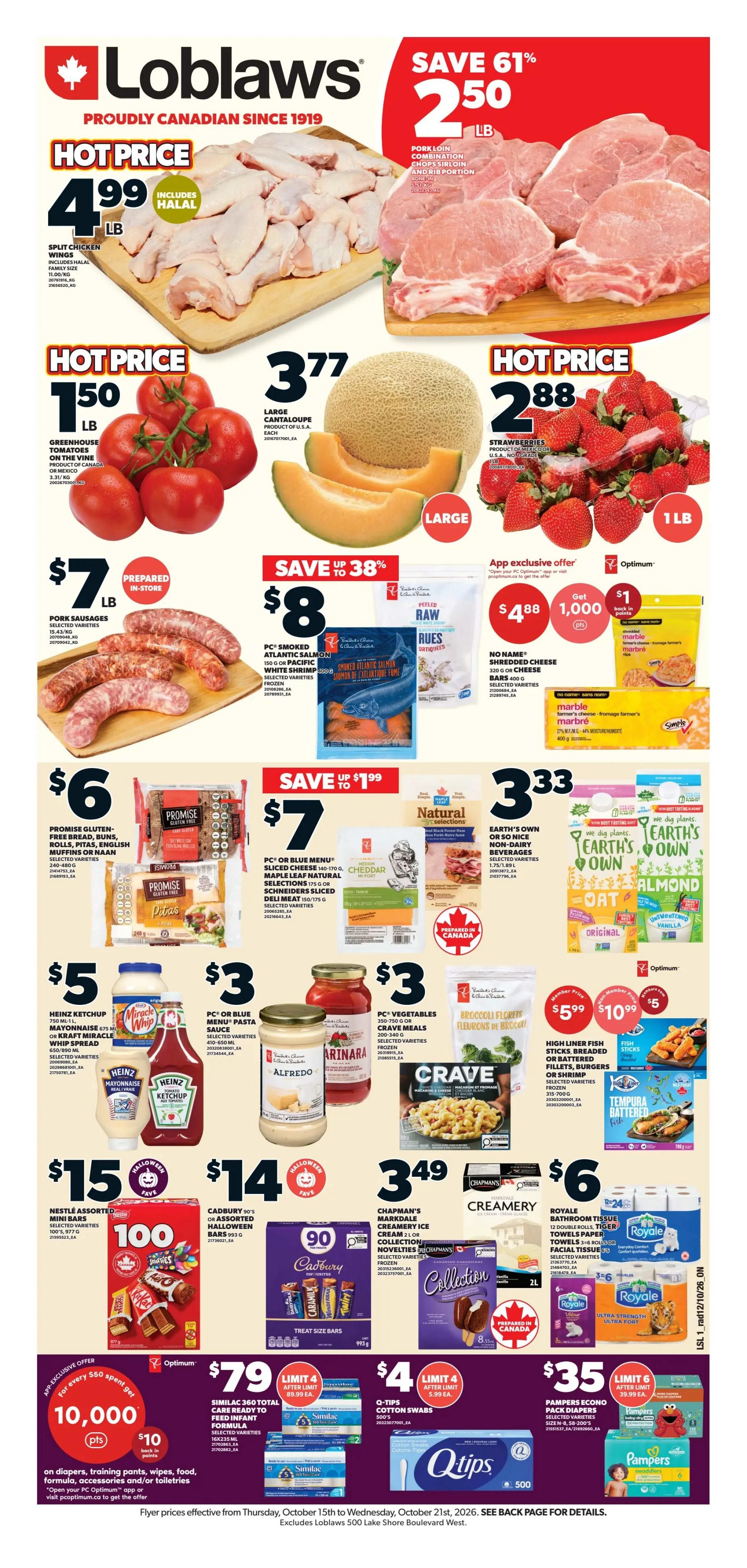 Loblaws (ON) Flyer October 15 to 21