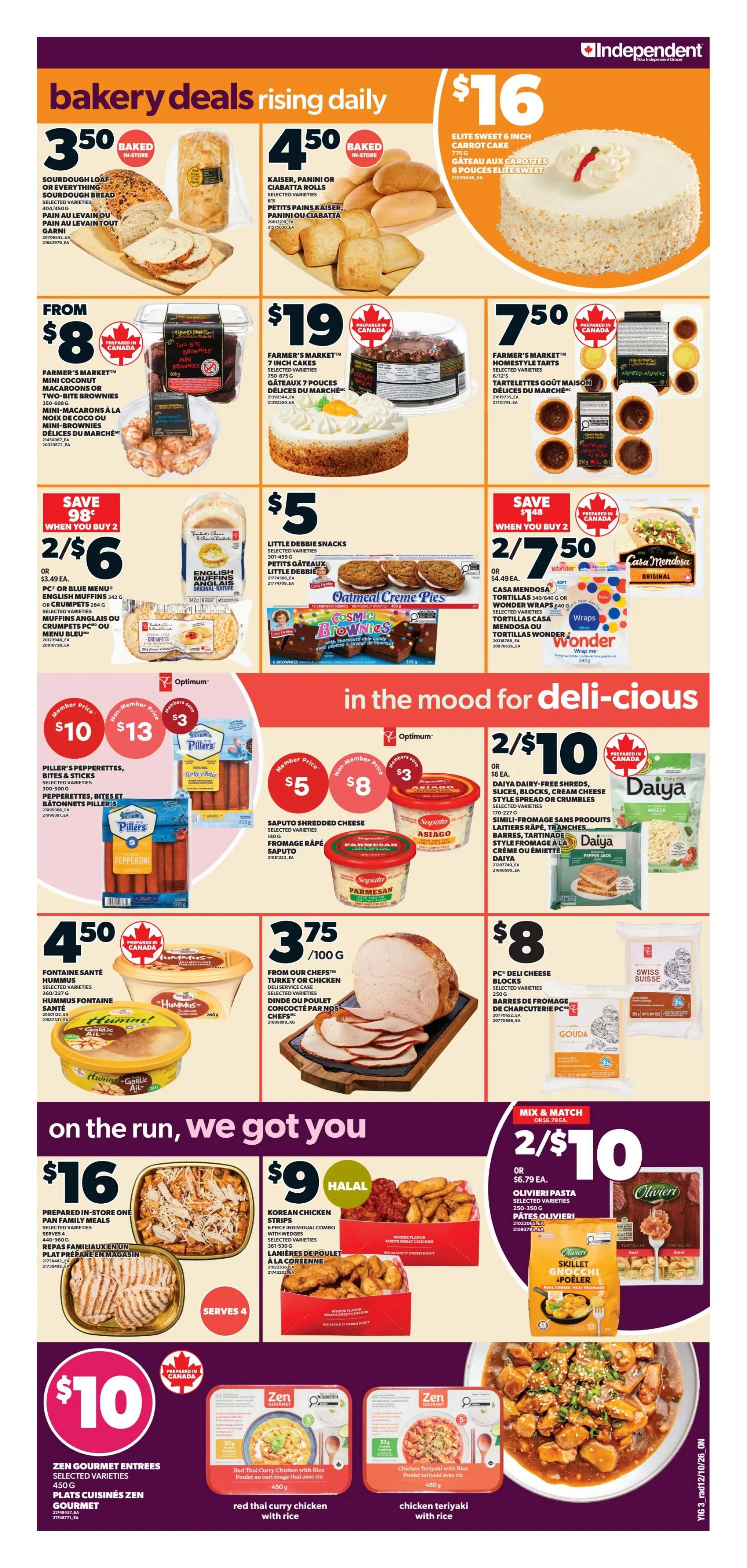 Independent Grocer (ON) Flyer October 15 to 21