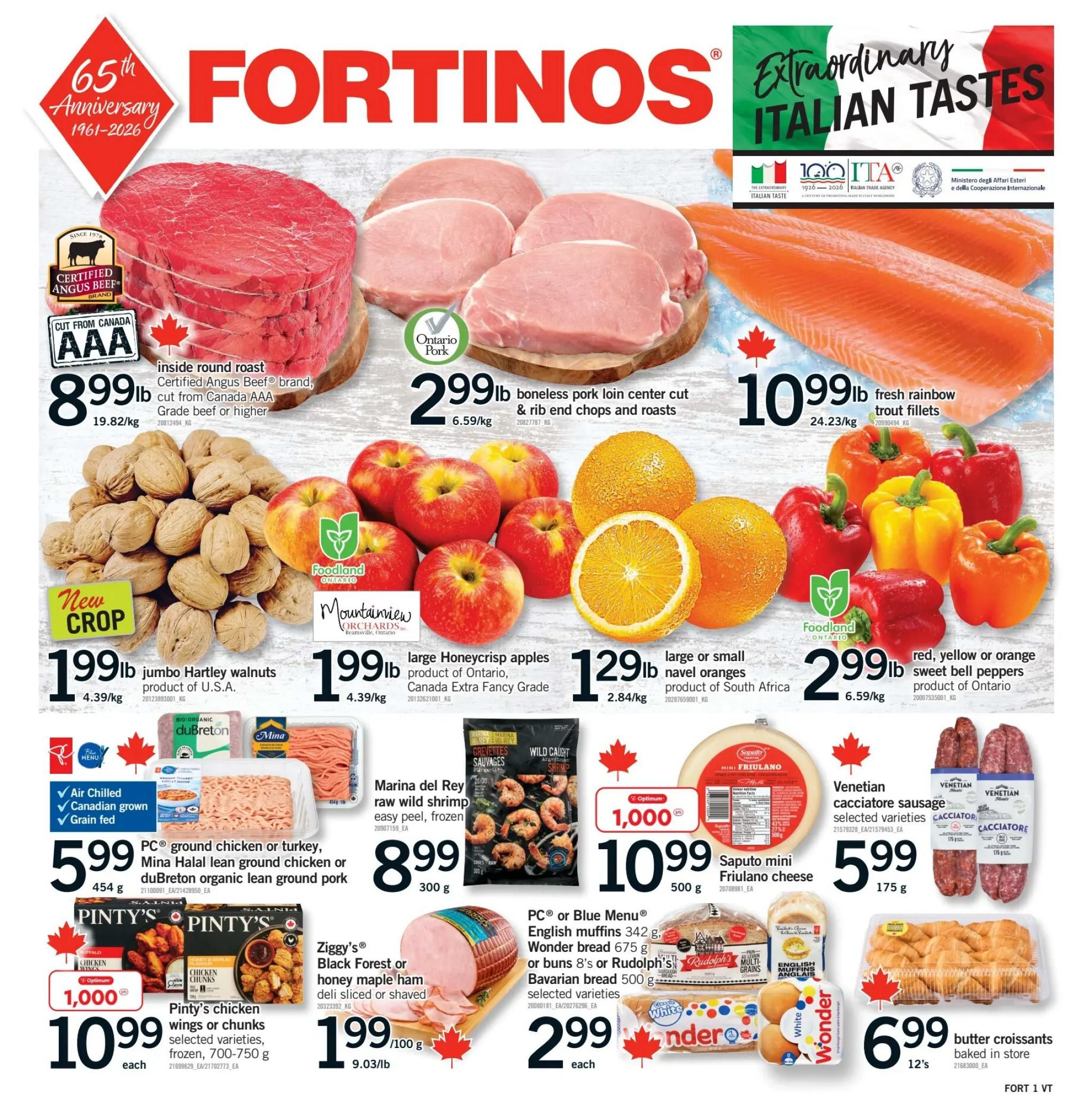 Fortinos Flyer October 15 to 21