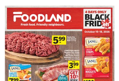 Foodland (ON) Flyer October 15 to 21