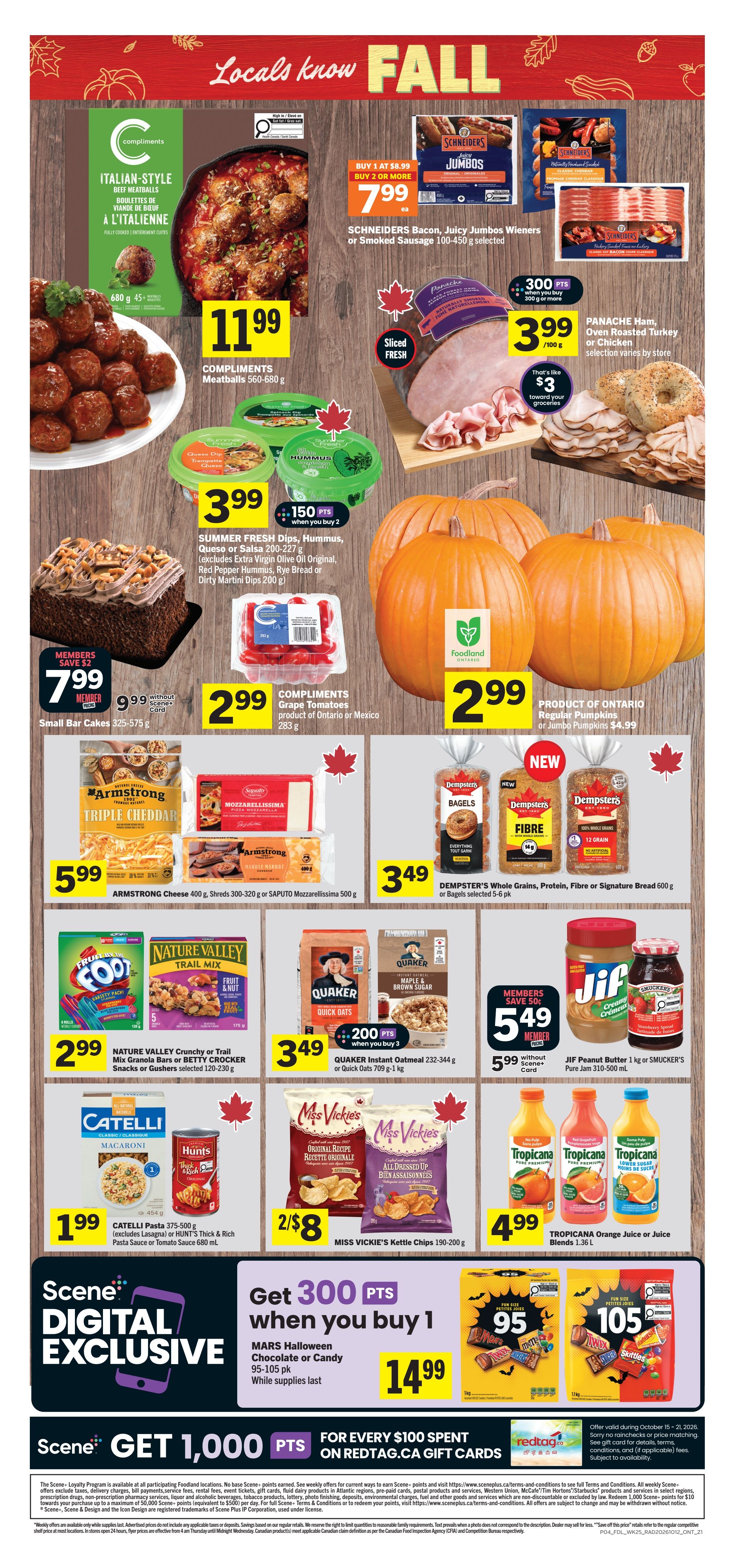Foodland (ON) Flyer October 15 to 21