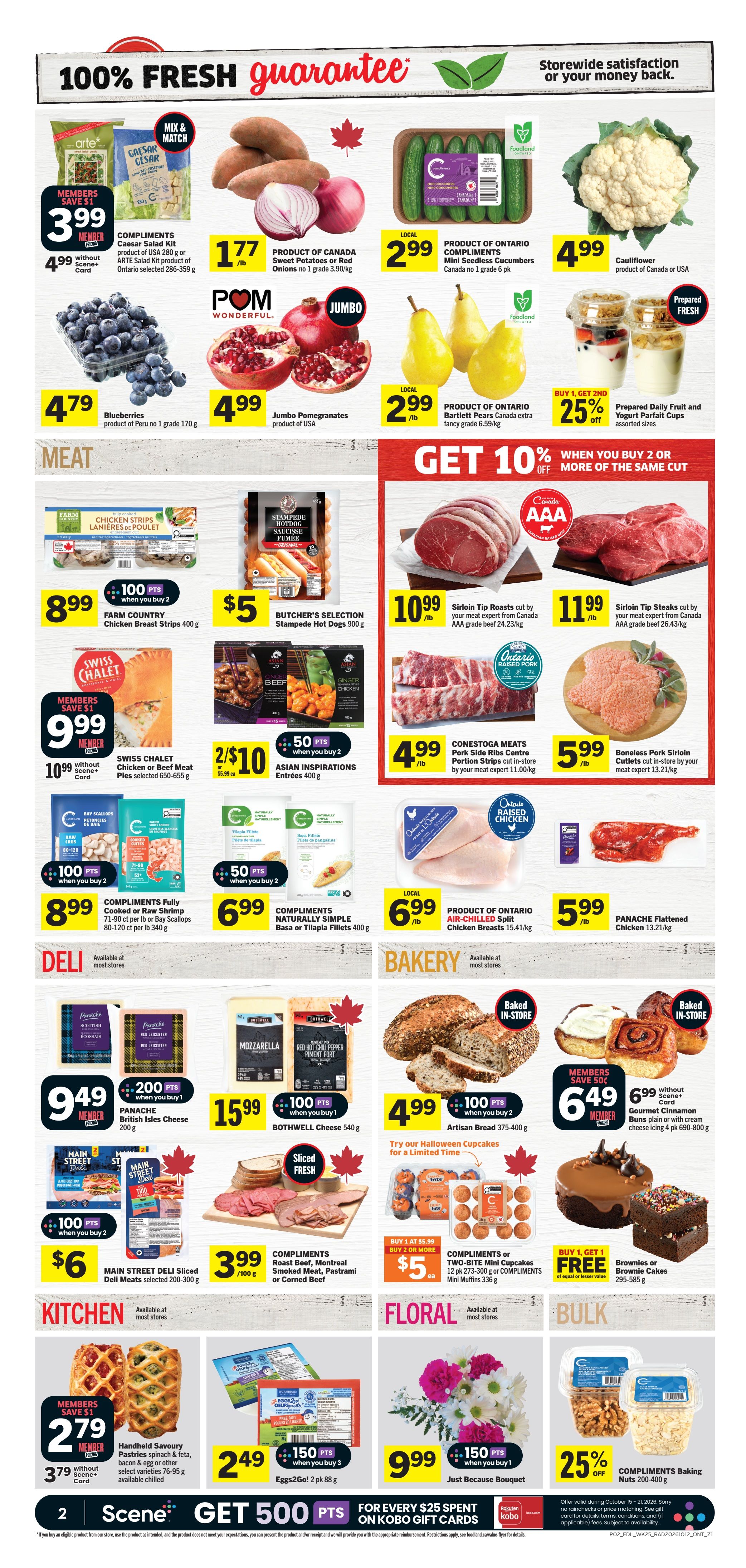 Foodland (ON) Flyer October 15 to 21