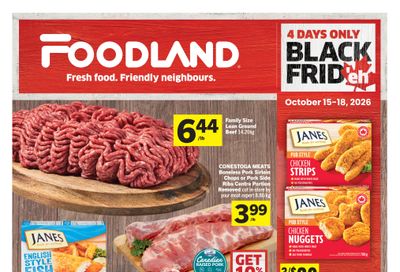 Foodland (Atlantic) Flyer October 15 to 21