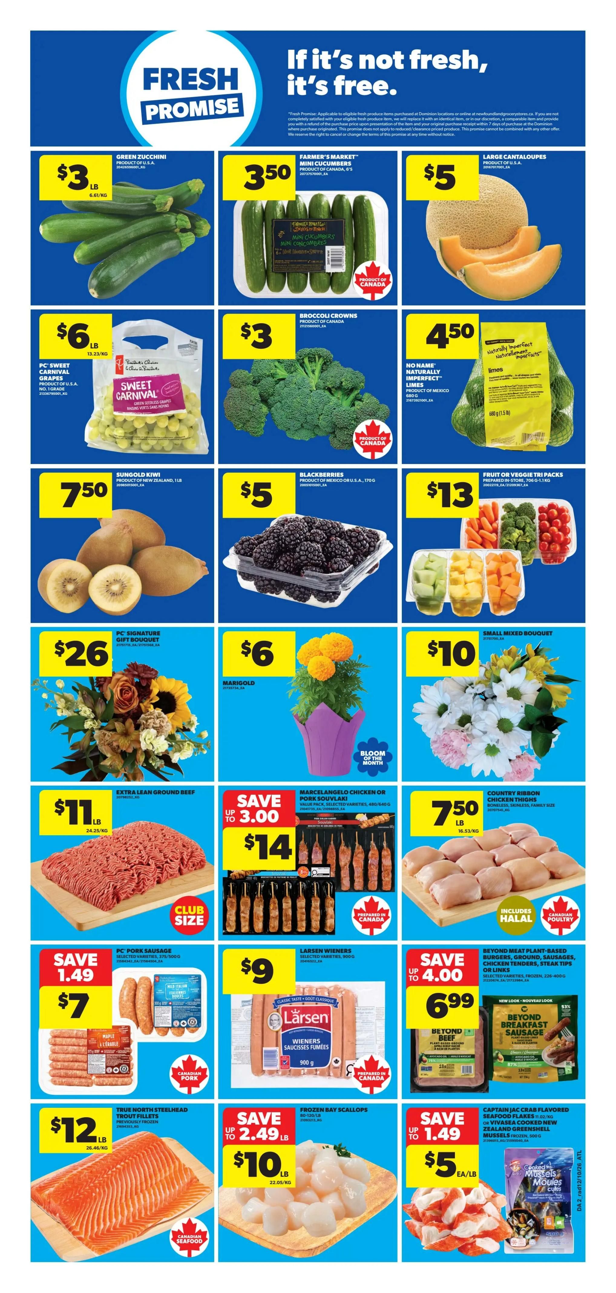 Dominion Flyer October 15 to 21