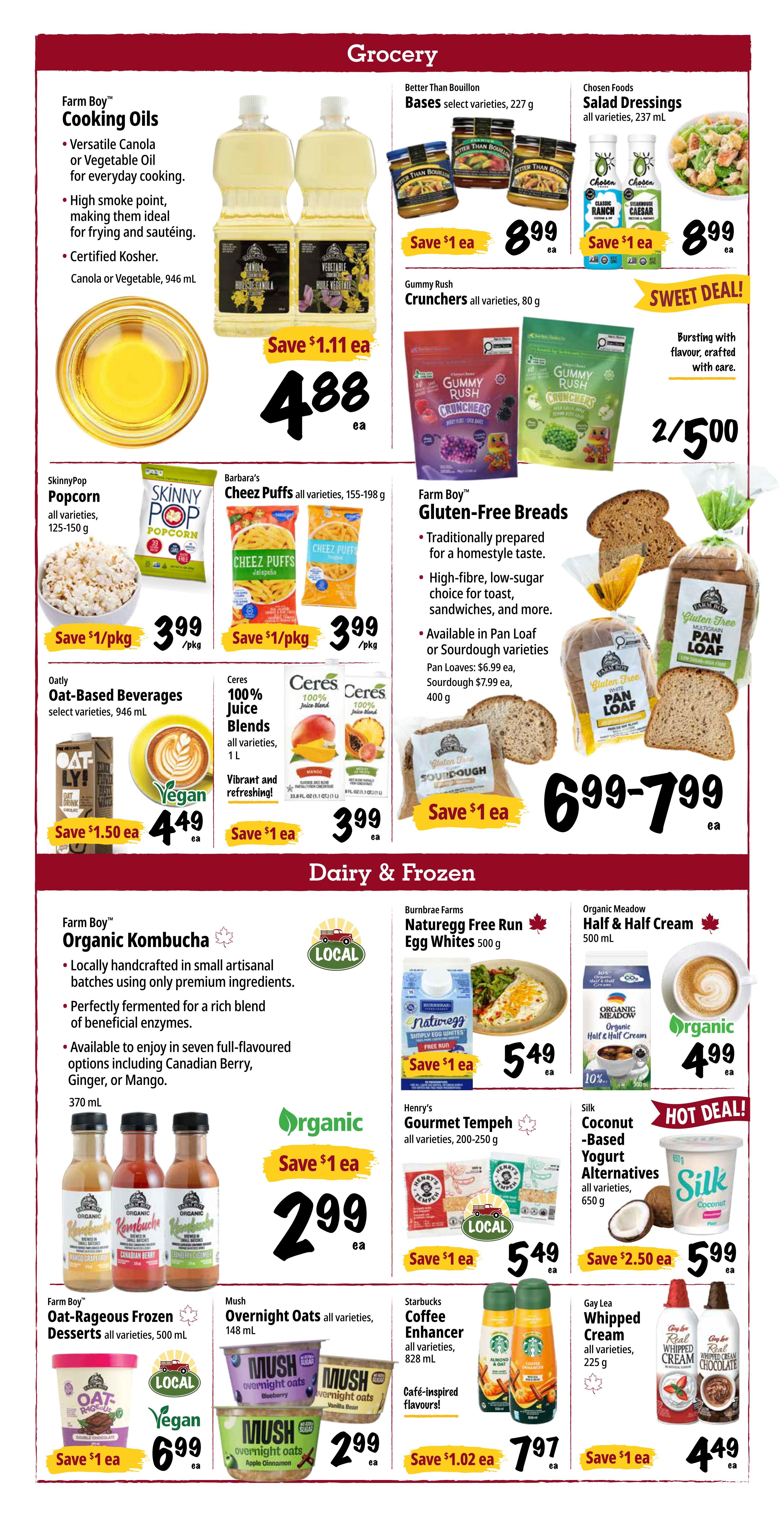 Farm Boy Flyer October 15 to 21