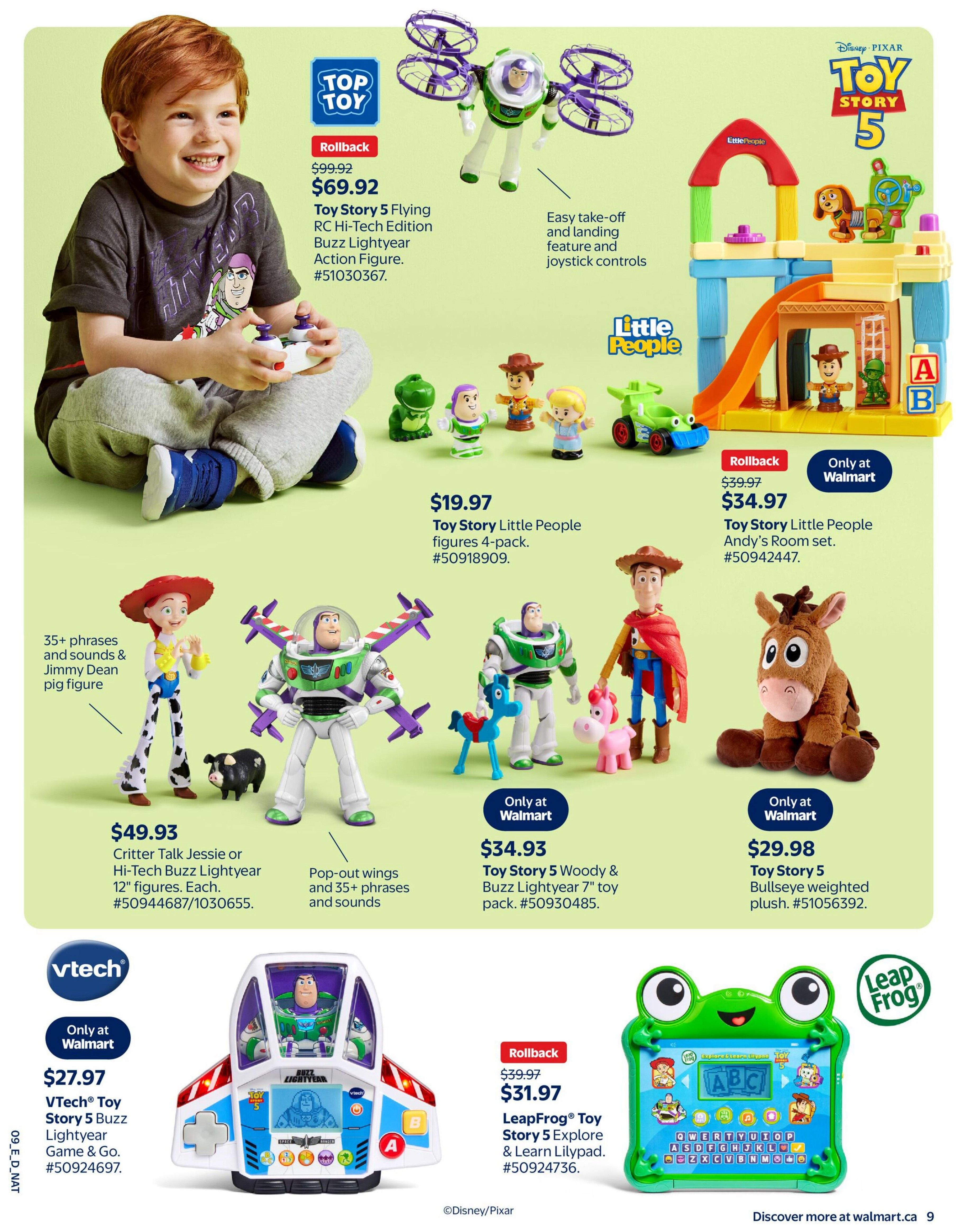 Walmart Toy Shop Flyer October 15 to December 23
