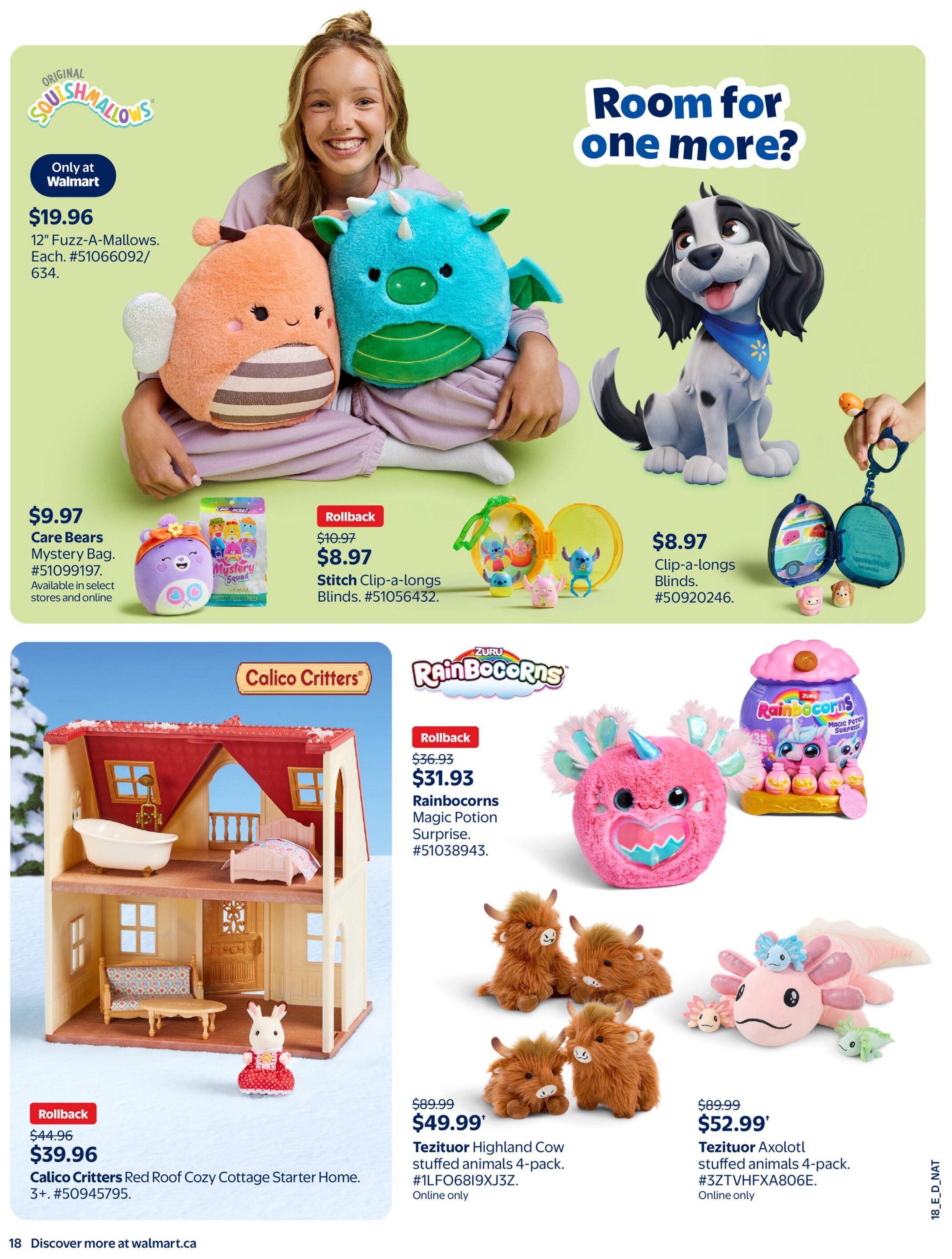 Walmart Toy Shop Flyer October 15 to December 23