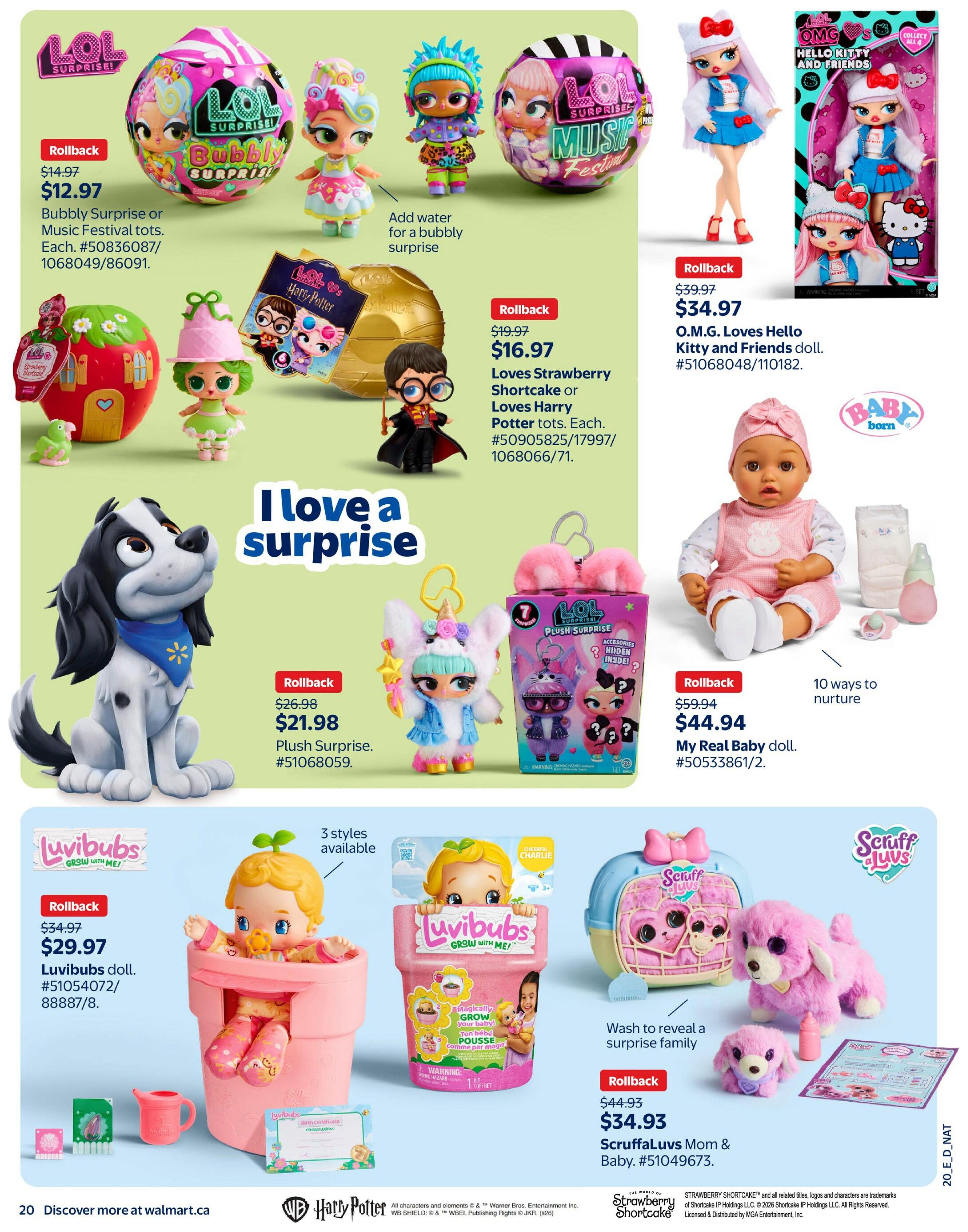 Walmart Toy Shop Flyer October 15 to December 23
