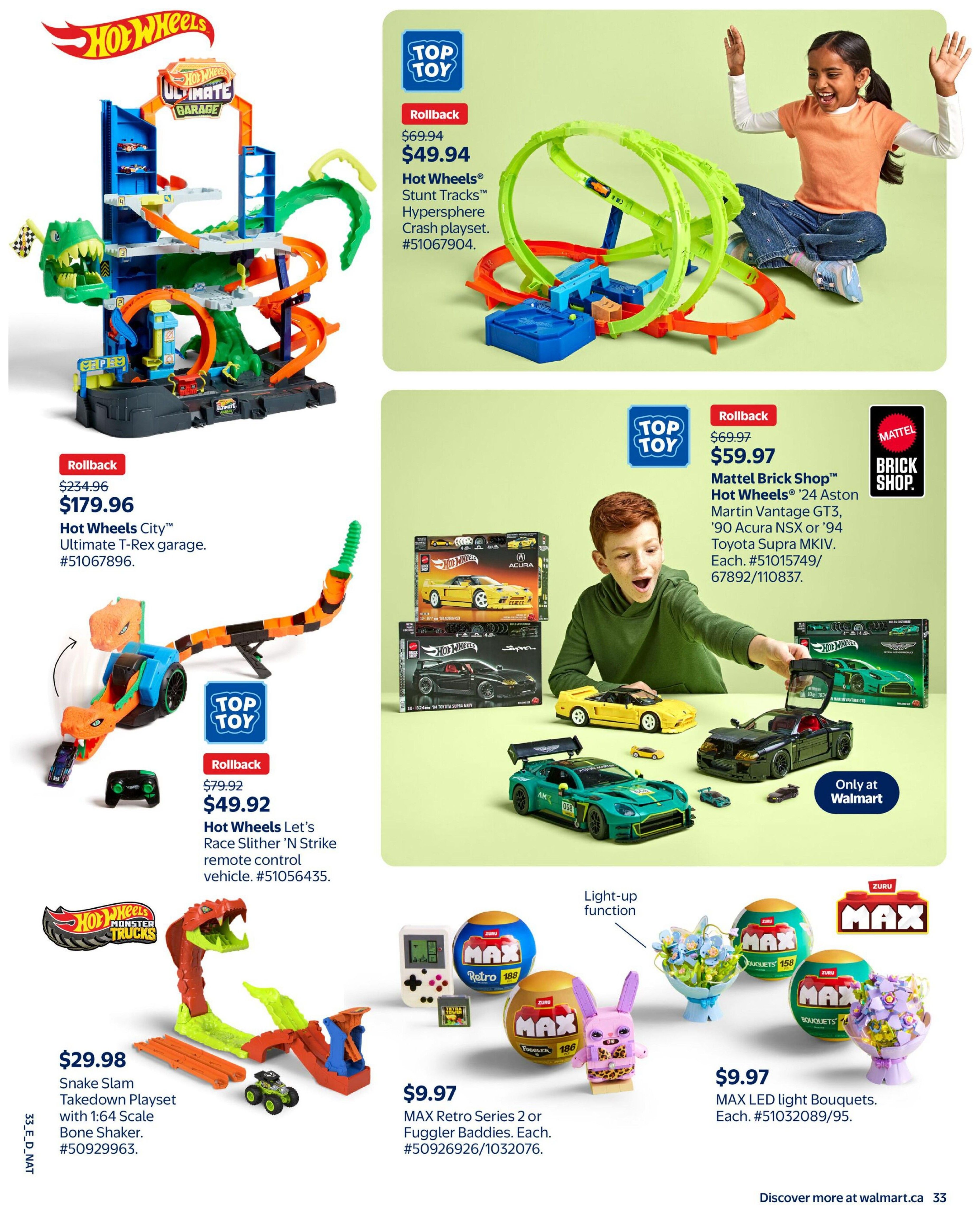 Walmart Toy Shop Flyer October 15 to December 23