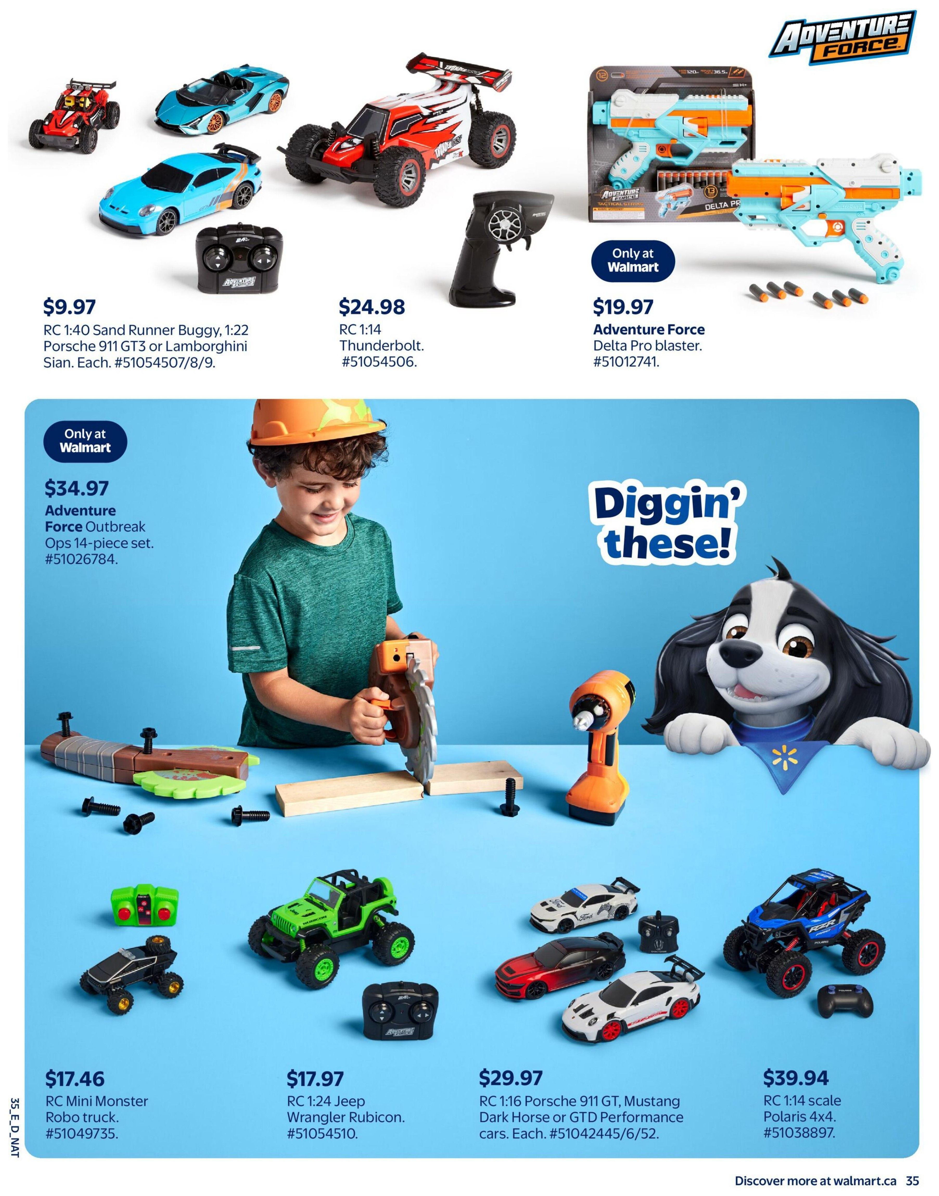 Walmart Toy Shop Flyer October 15 to December 23