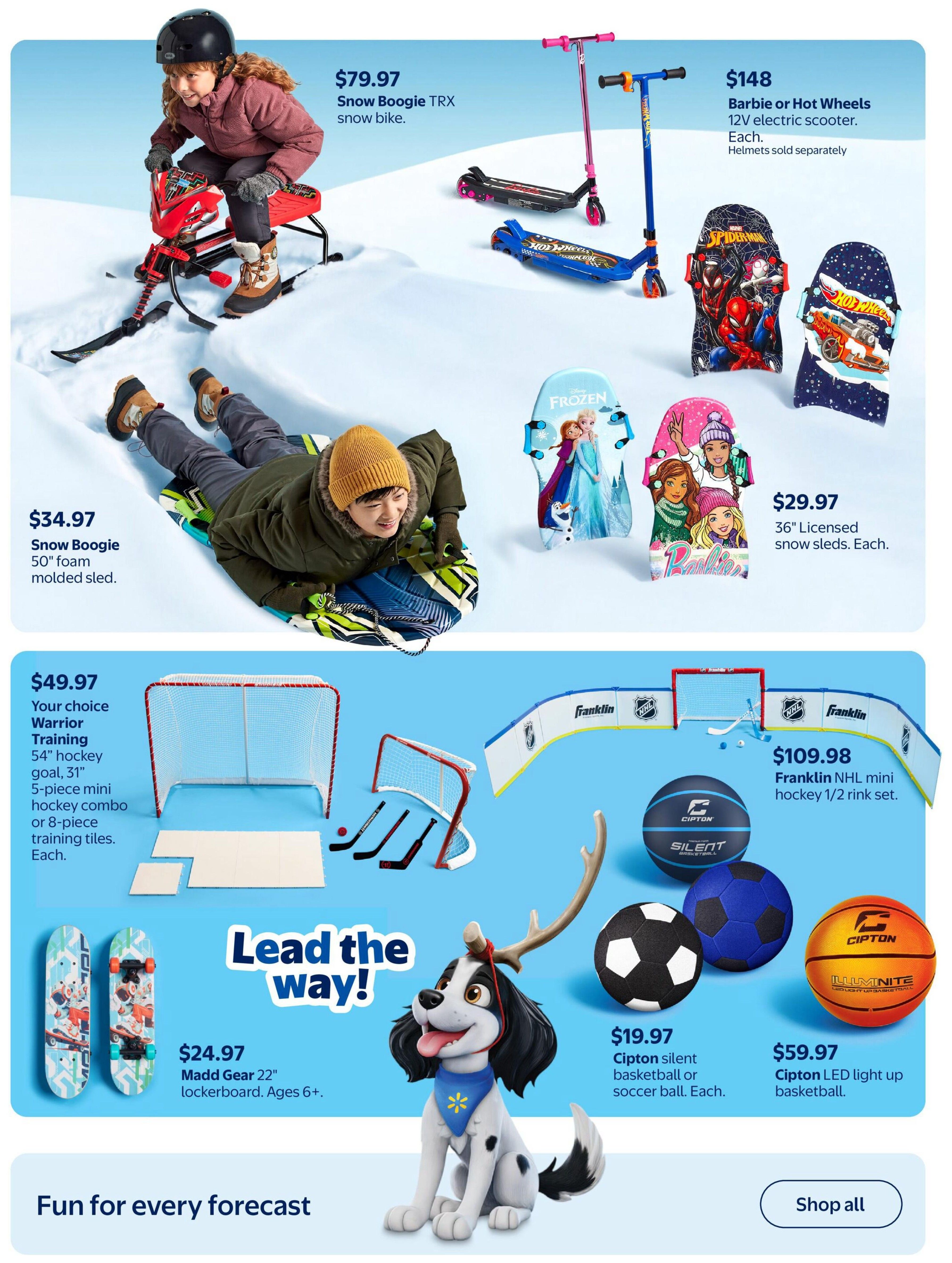 Walmart Toy Shop Flyer October 15 to December 23
