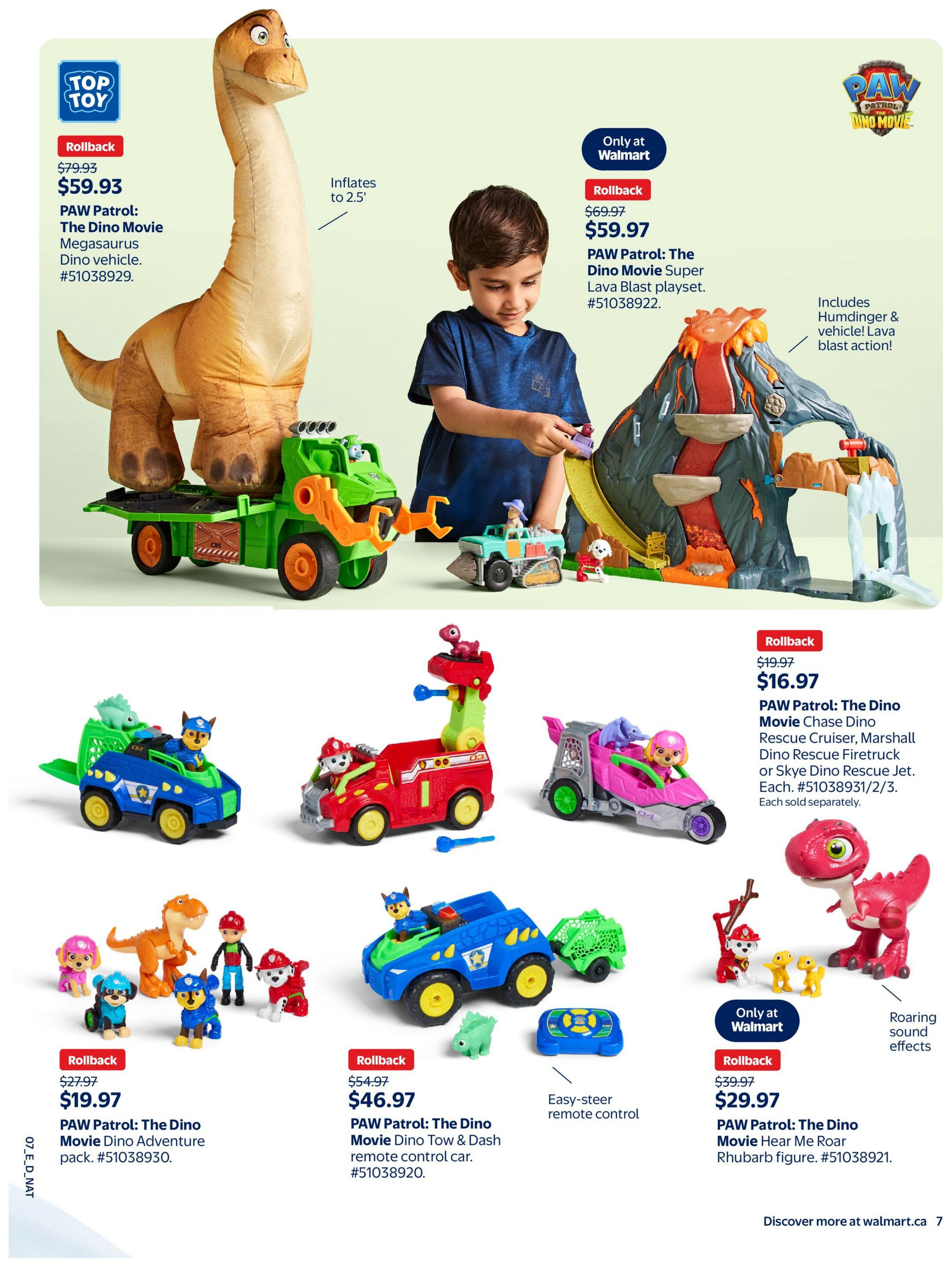 Walmart Toy Shop Flyer October 15 to December 23