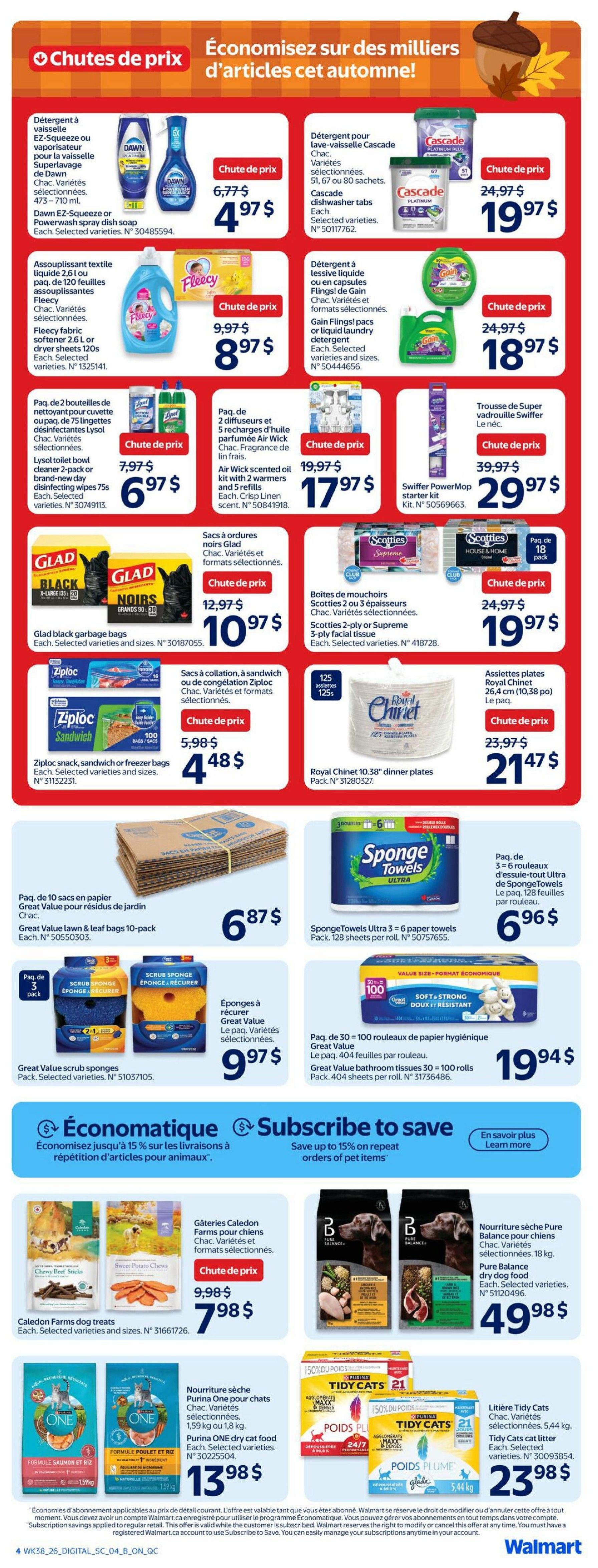 Walmart (QC) Flyer October 15 to 21