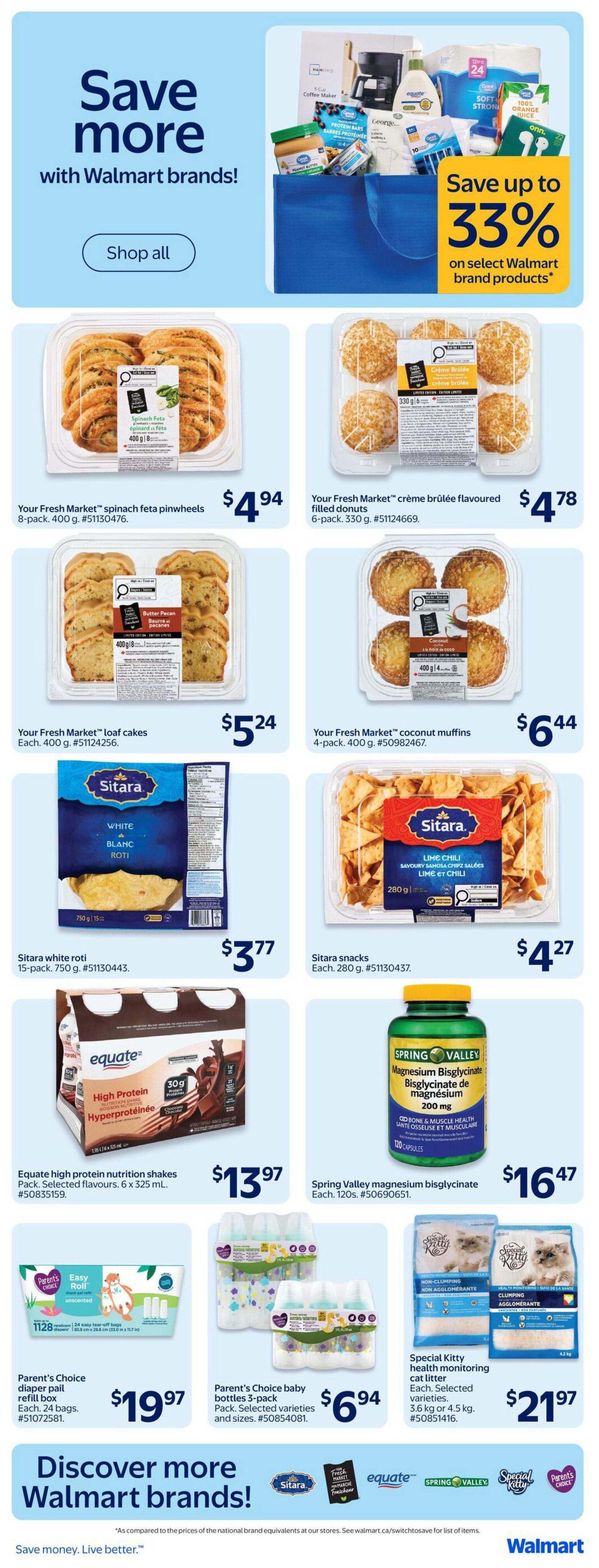 Walmart (West) Flyer October 15 to 21