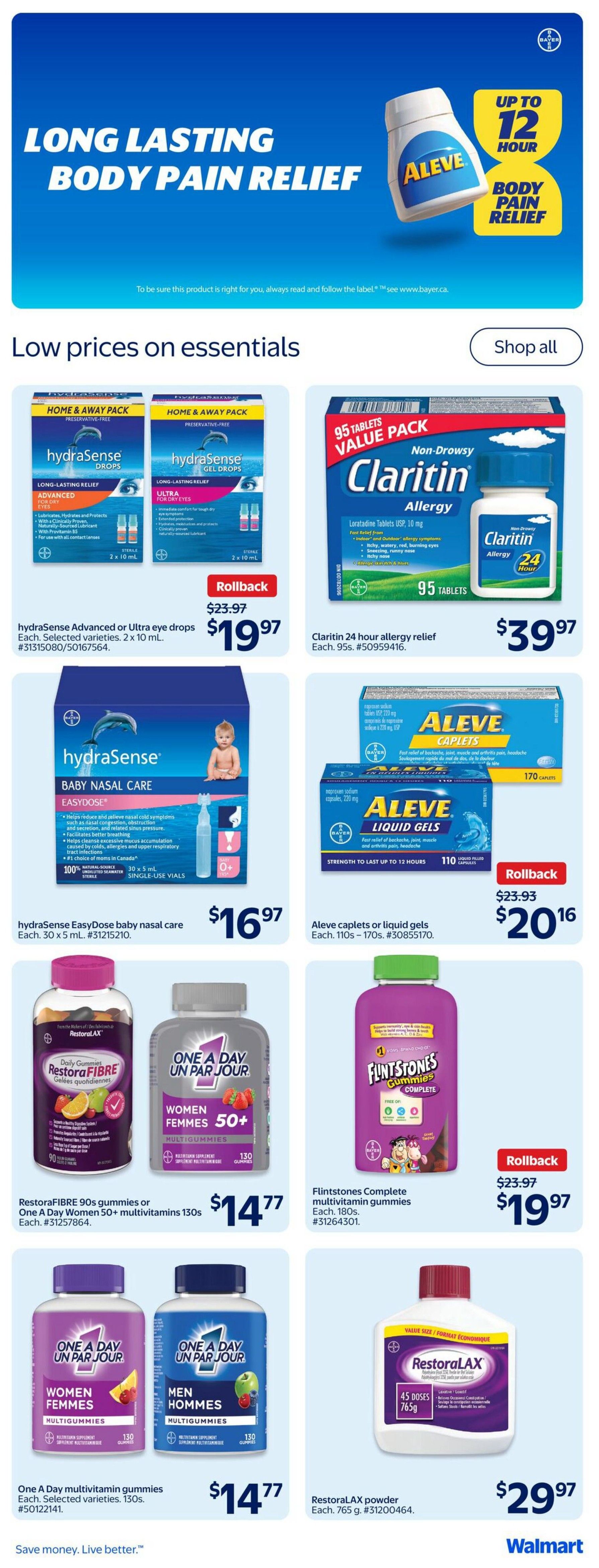 Walmart (West) Flyer October 15 to 21