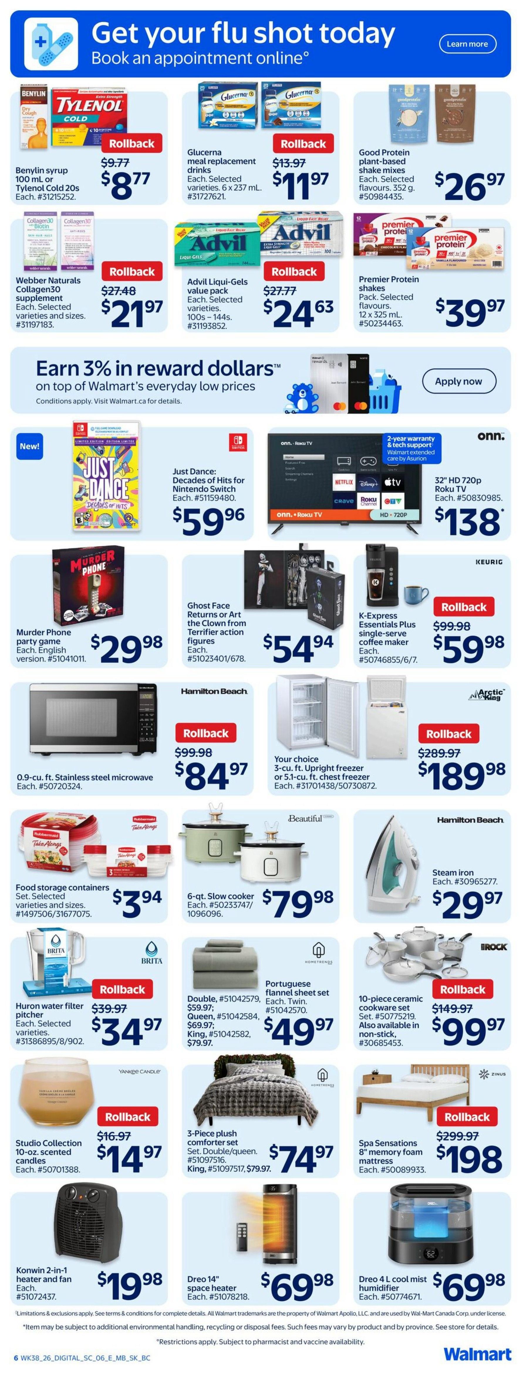 Walmart (West) Flyer October 15 to 21