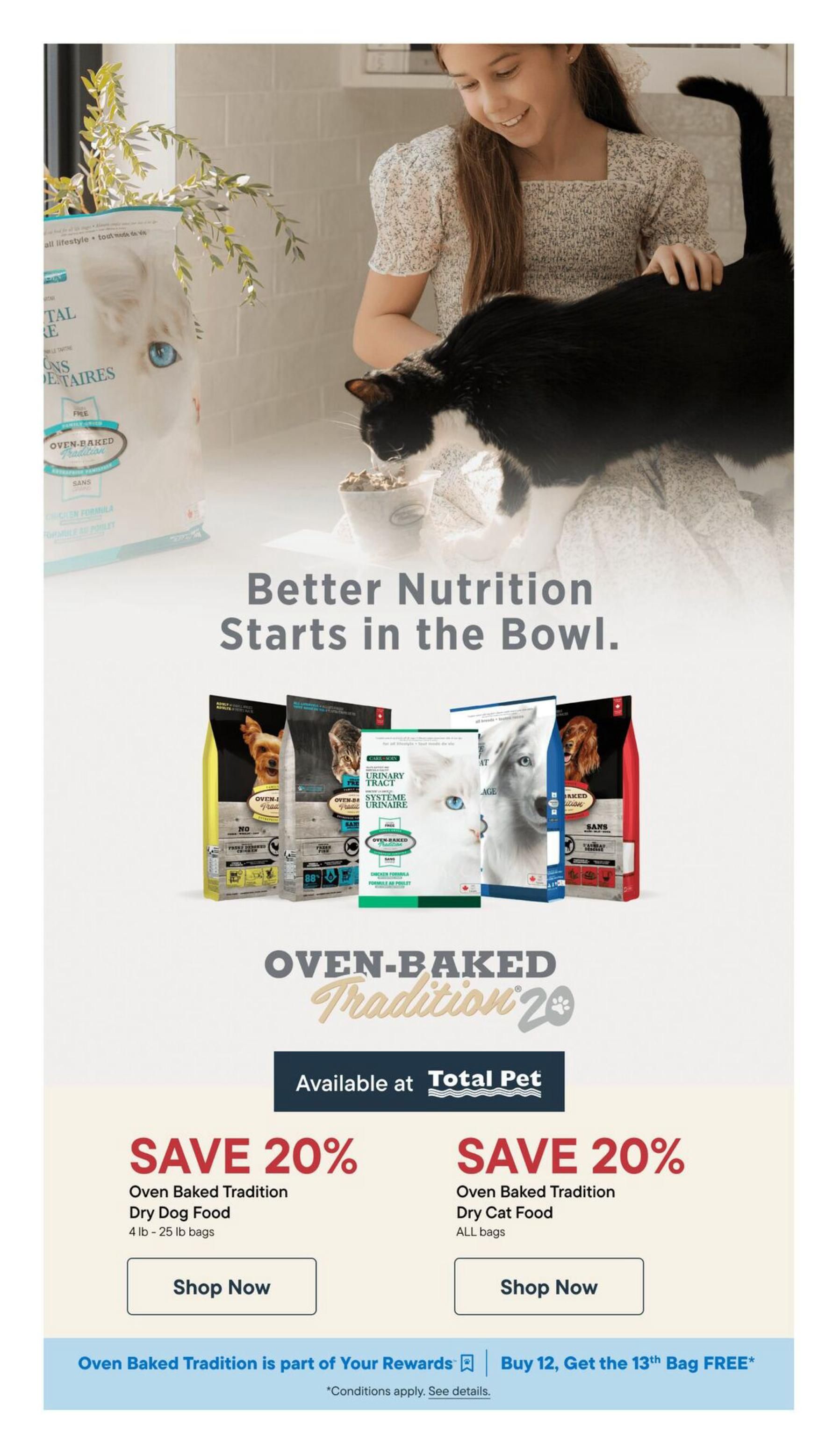 Total Pet Flyer October 15 to 28