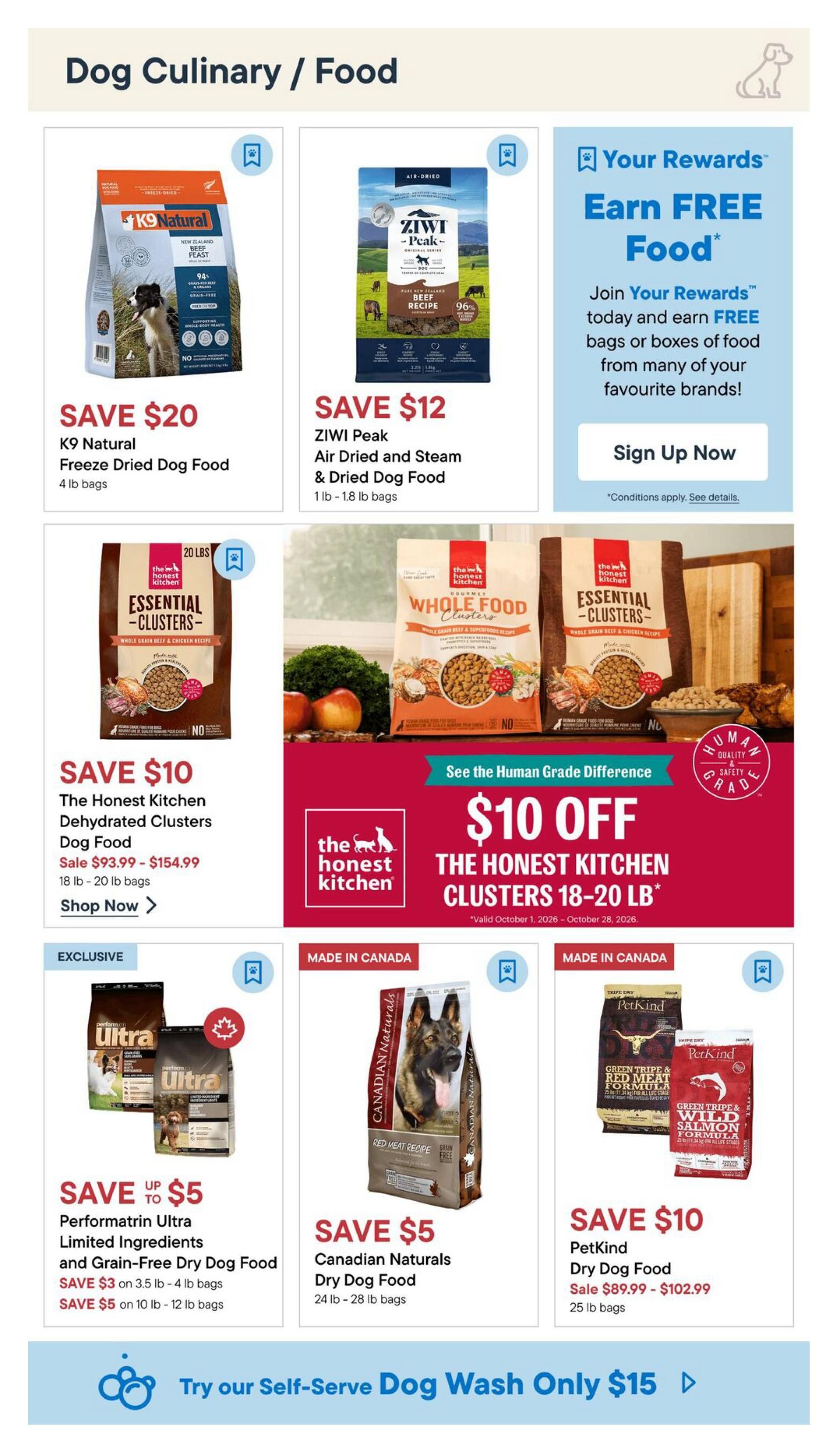 Total Pet Flyer October 15 to 28