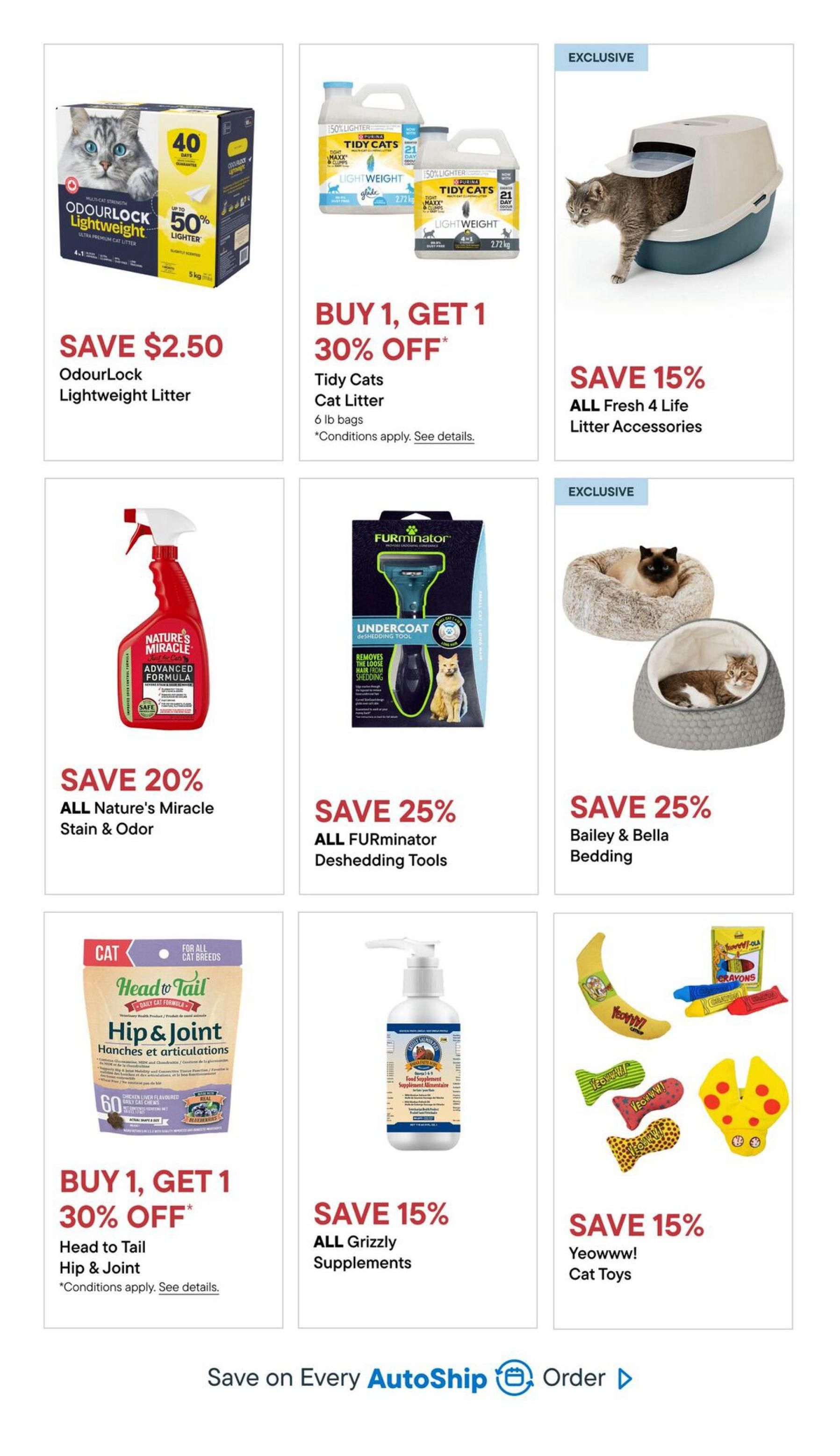 Total Pet Flyer October 15 to 28