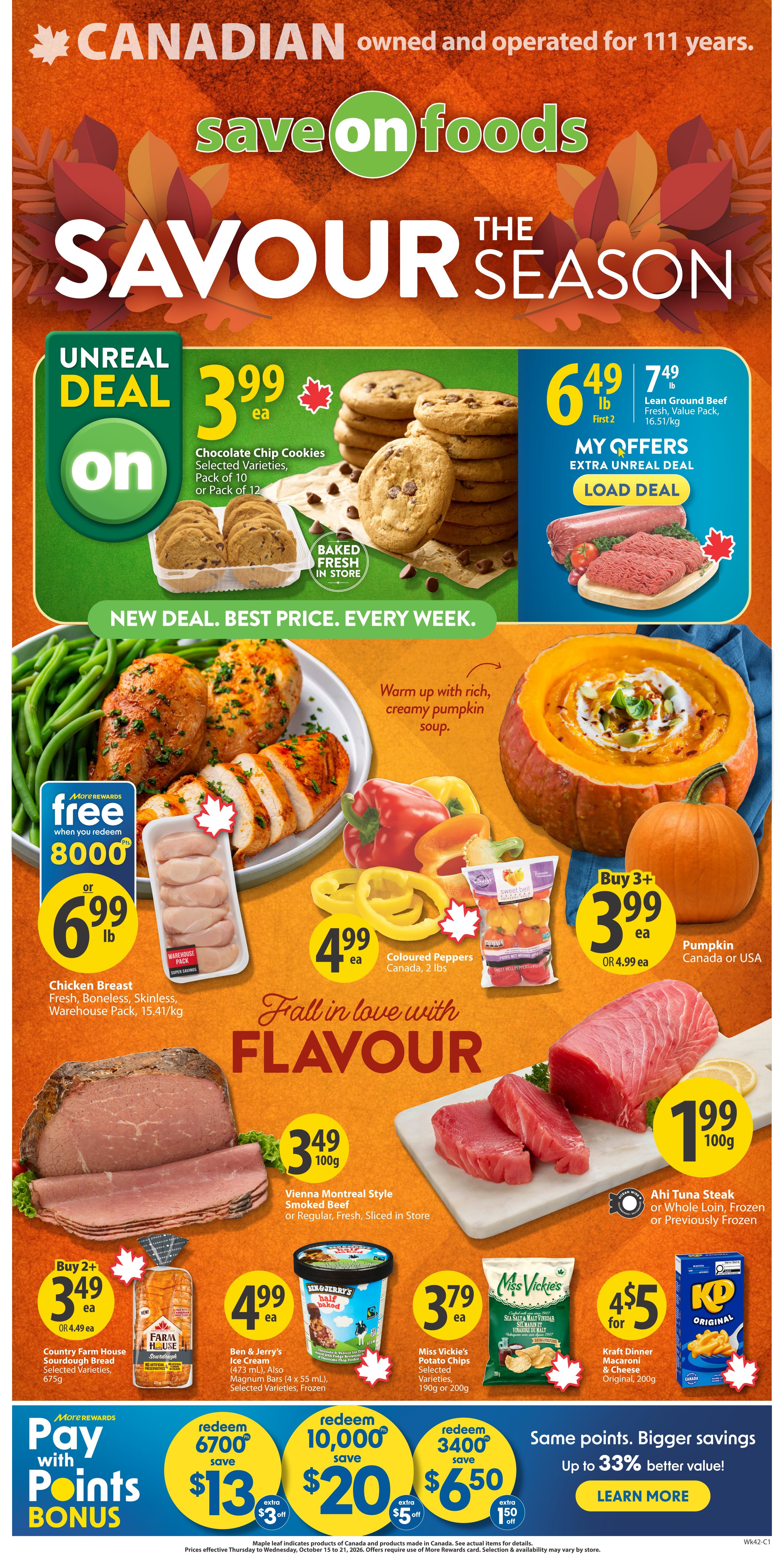 Save On Foods (SK) Flyer October 15 to 21