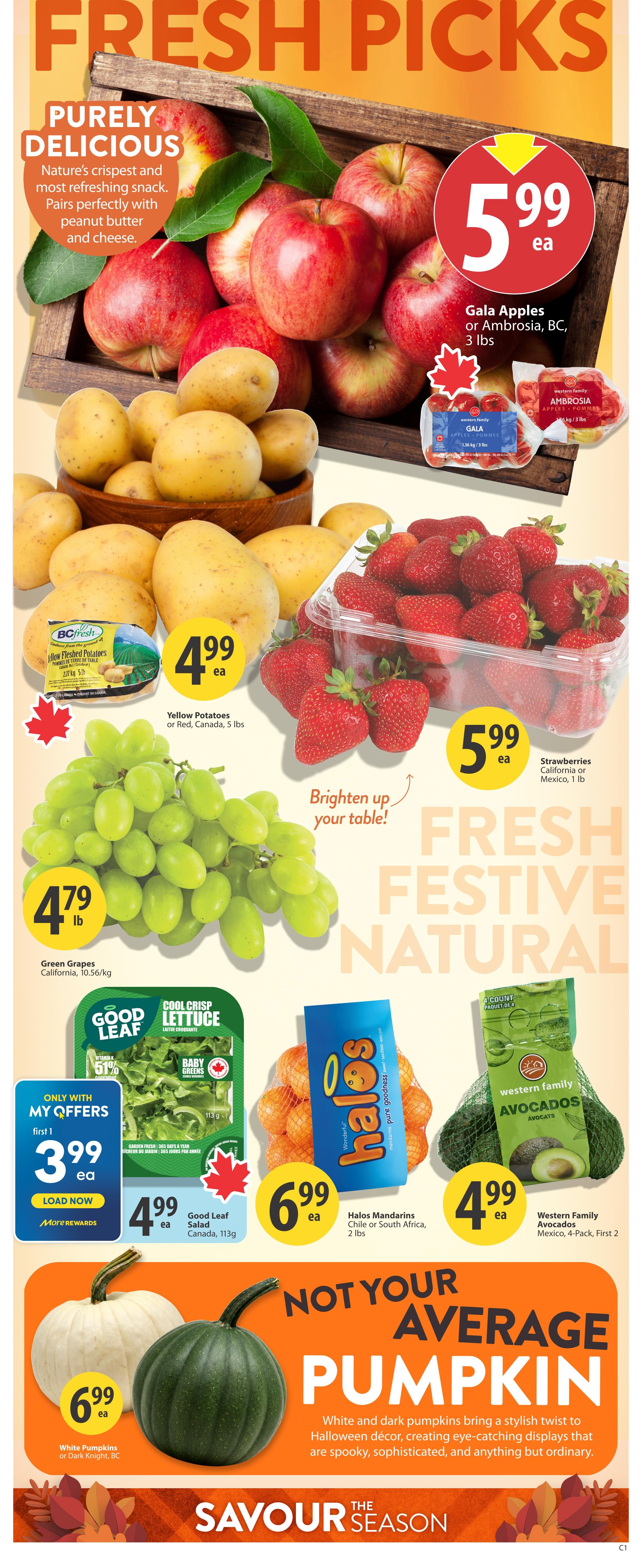 Save On Foods (SK) Flyer October 15 to 21