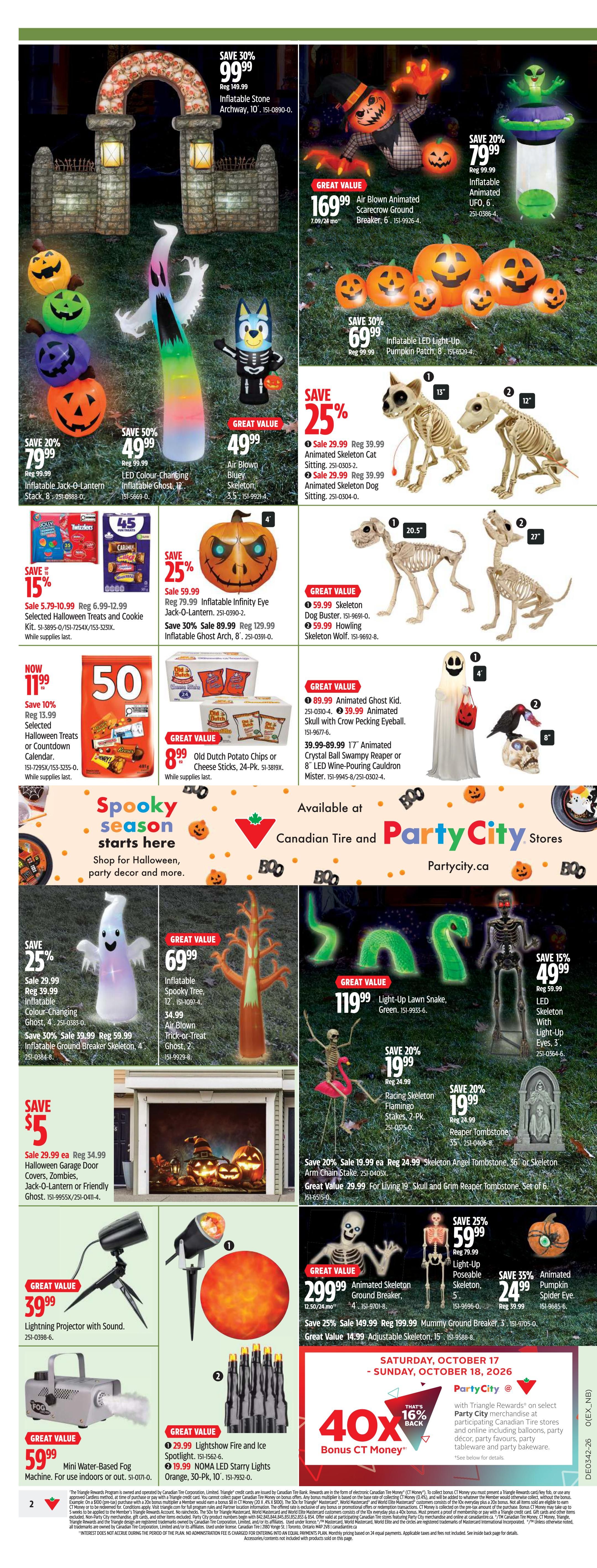 Canadian Tire (ON) Flyer October 16 to 22