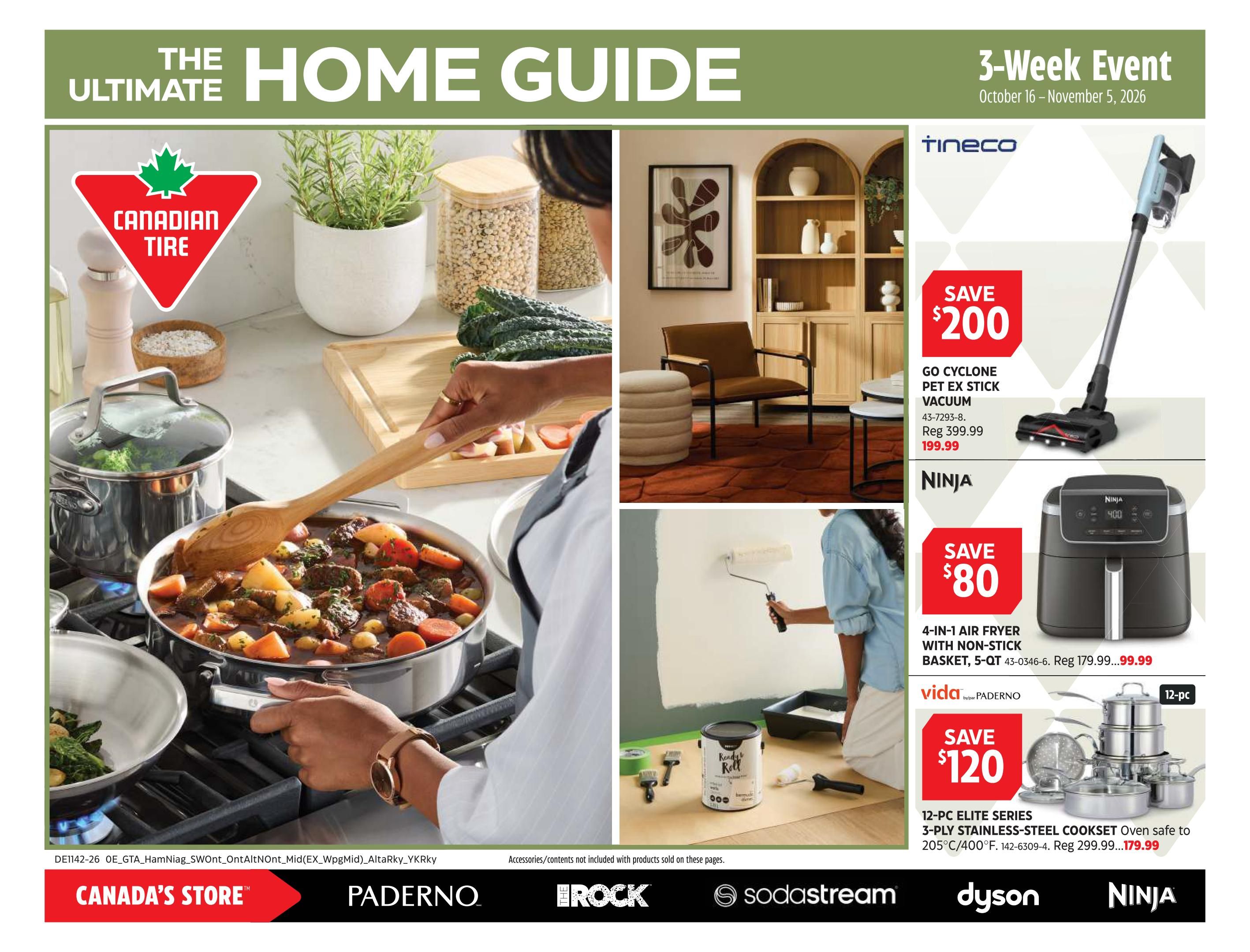 Canadian Tire The Ultimate Home Guide October 16 to November 5