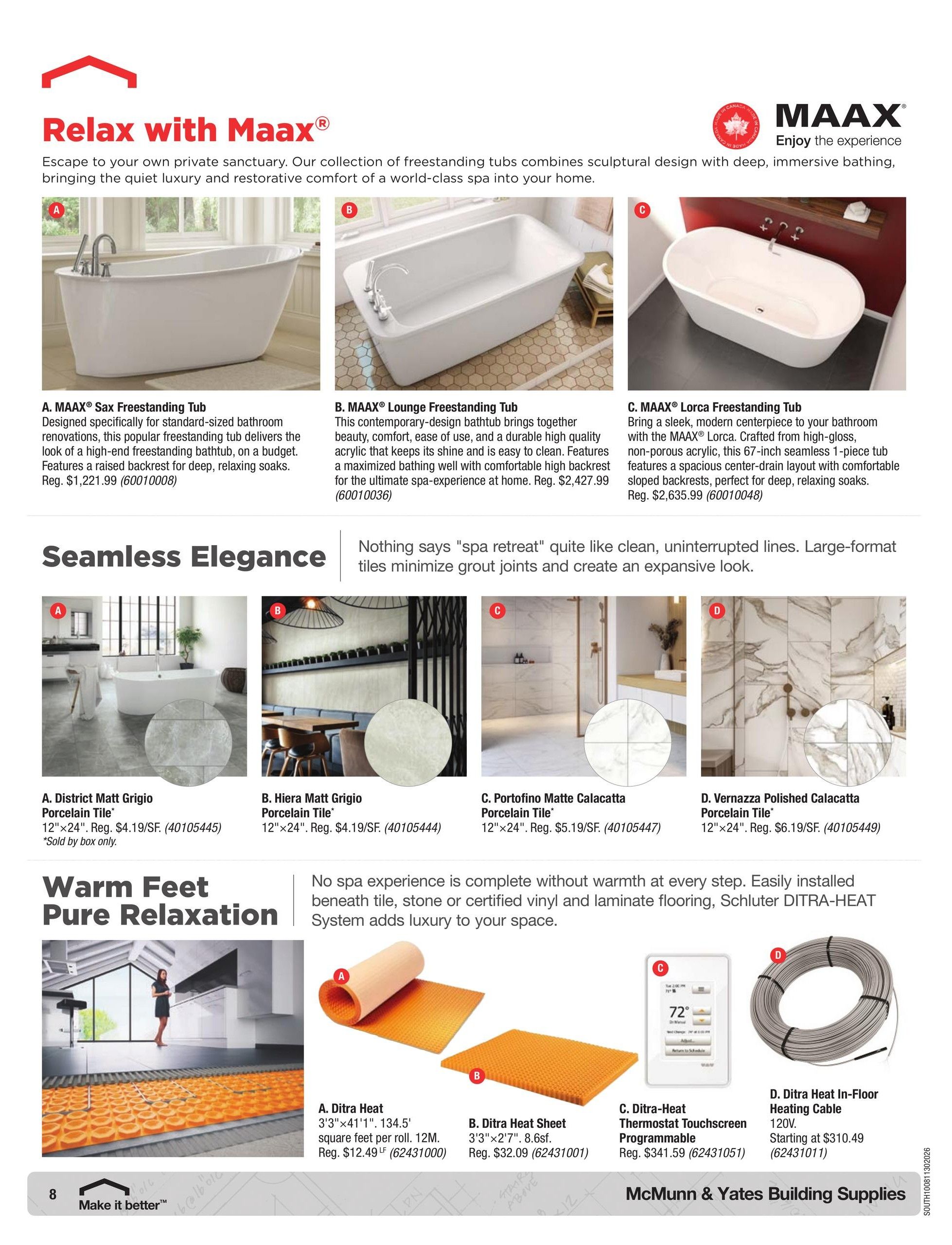 McMunn & Yates Building Supplies Flyer October 8 to November 30