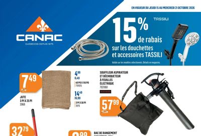 Canac Flyer October 15 to 21