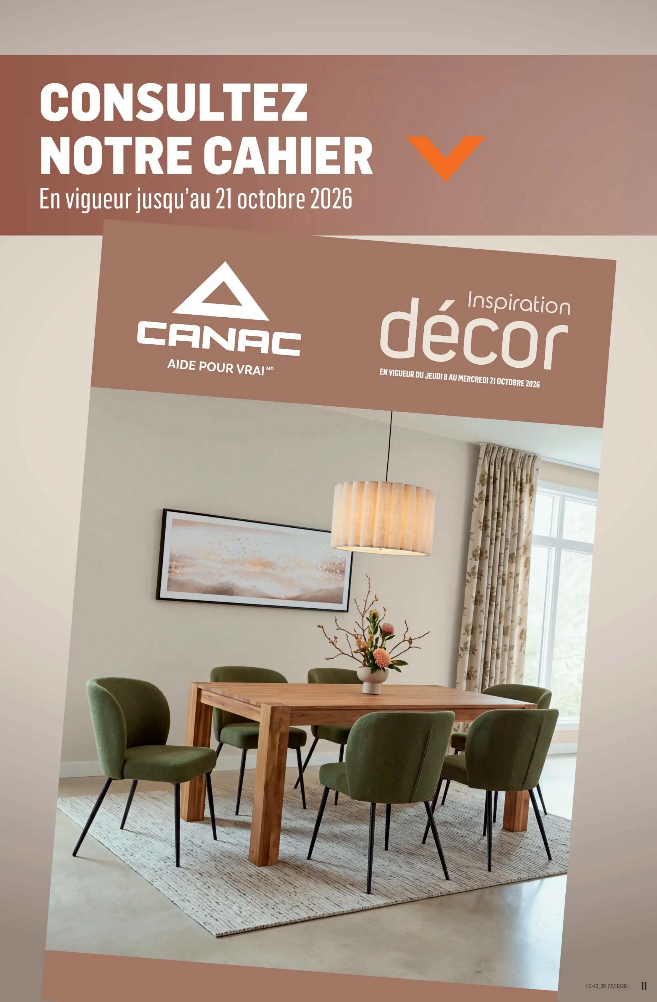 Canac Flyer October 15 to 21
