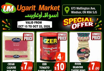 Ugarit Market Flyer October 14 to 19