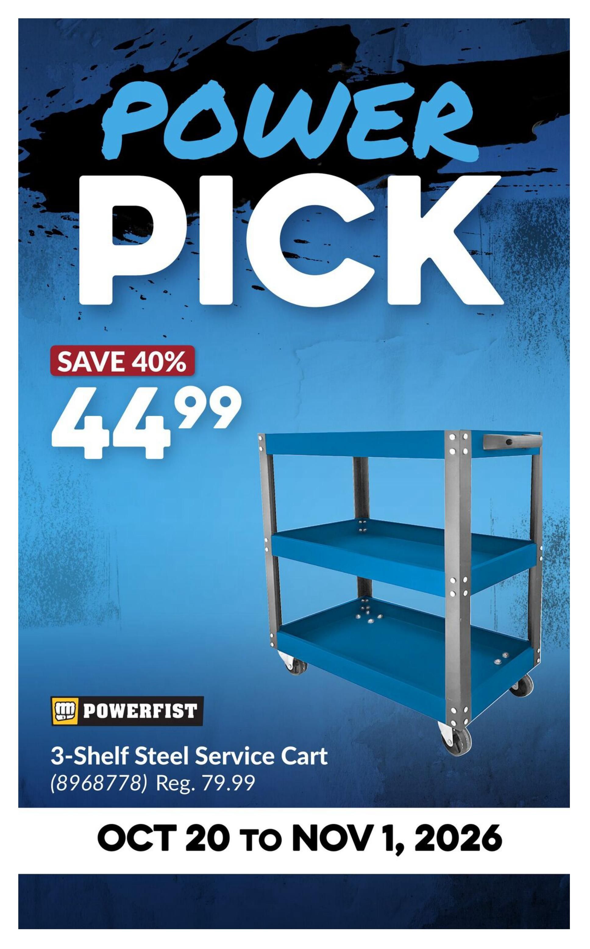 Princess Auto Flyer October 20 to November 1