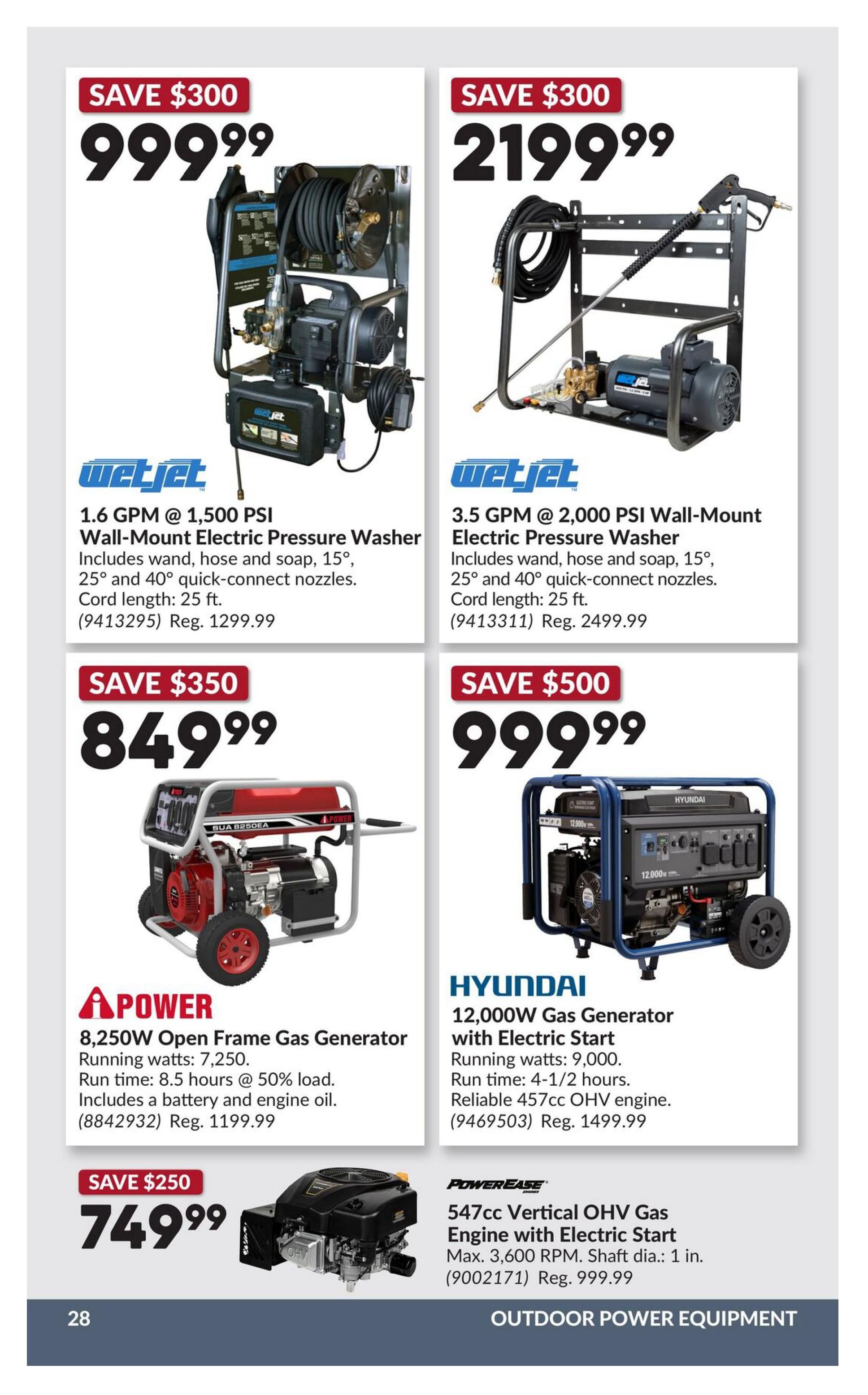 Princess Auto Flyer October 20 to November 1