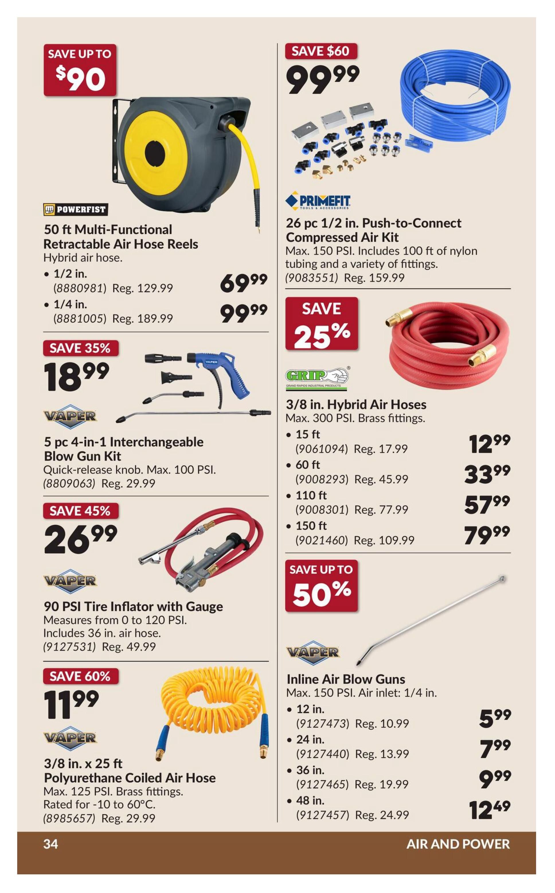 Princess Auto Flyer October 20 to November 1