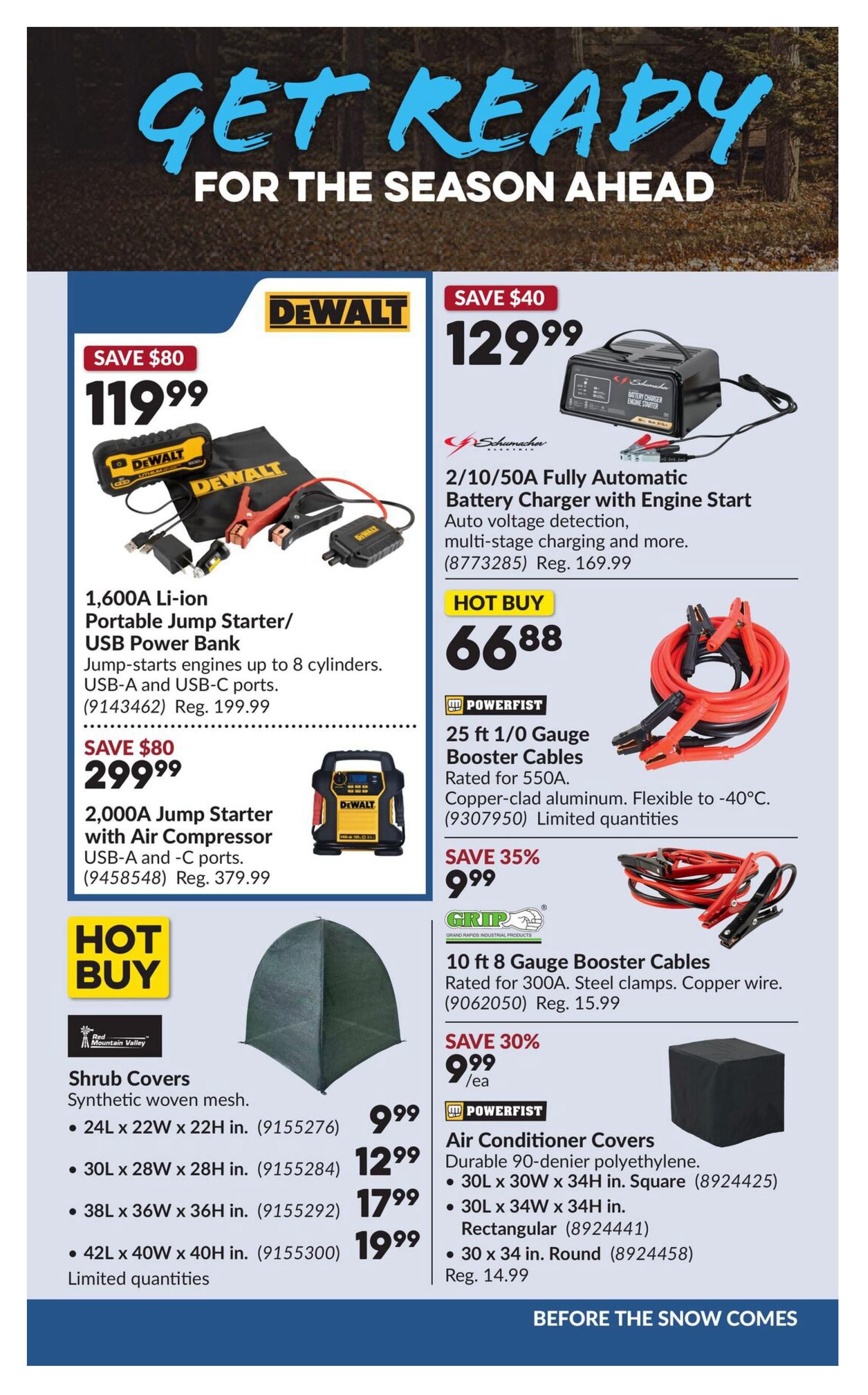 Princess Auto Flyer October 20 to November 1
